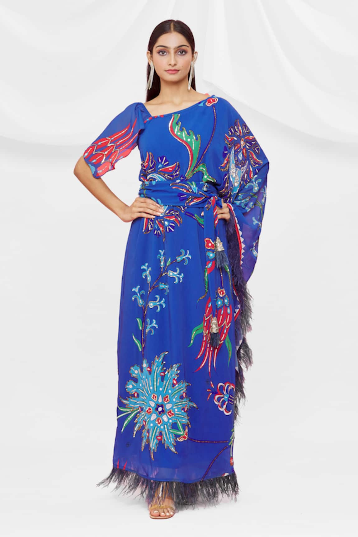 Pria Kataria Puri Floral Pattern Kaftan