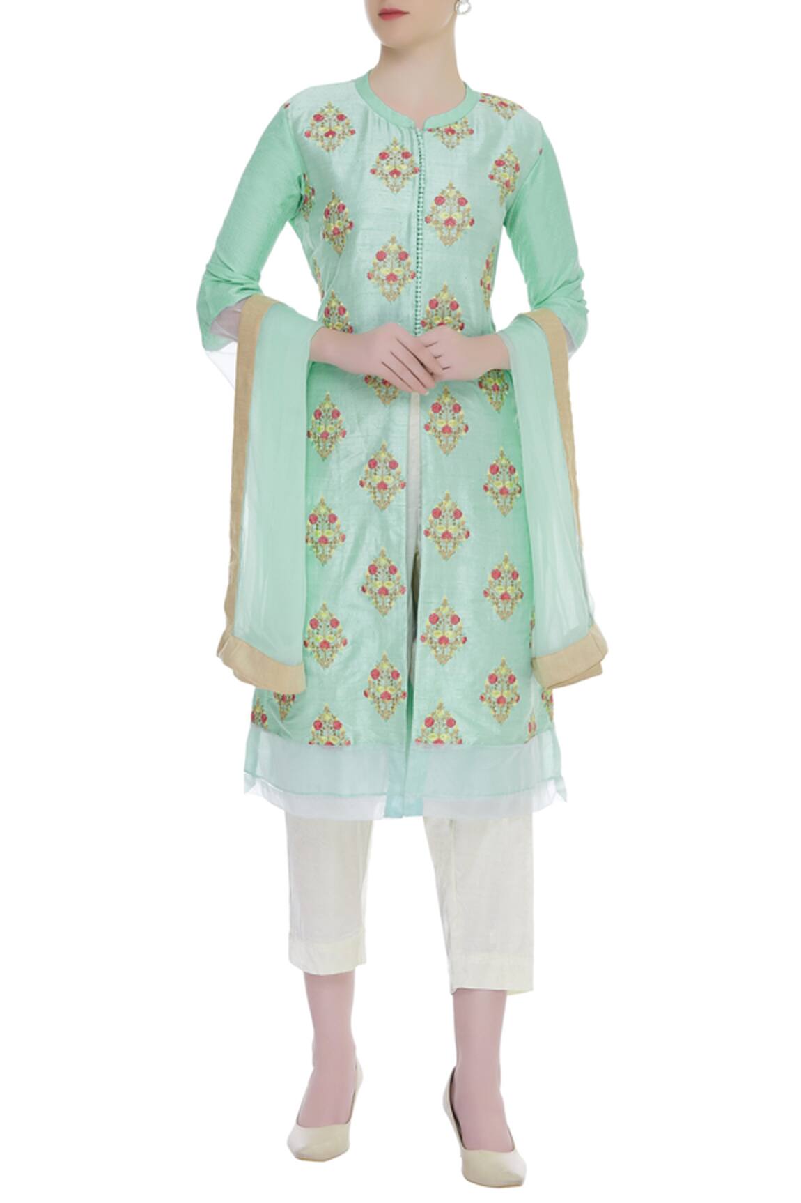 Manasi Sengupta Embroidered Kurta Set