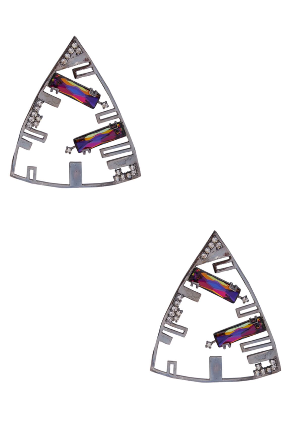 Esme By Aashna Dalmia Crystal Earrings