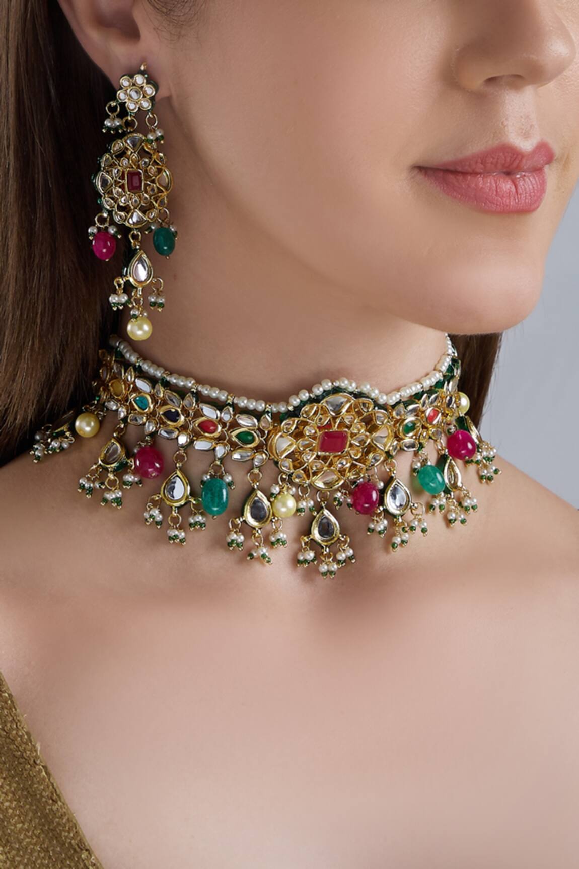Posh By Rathore Kundan Choker Set