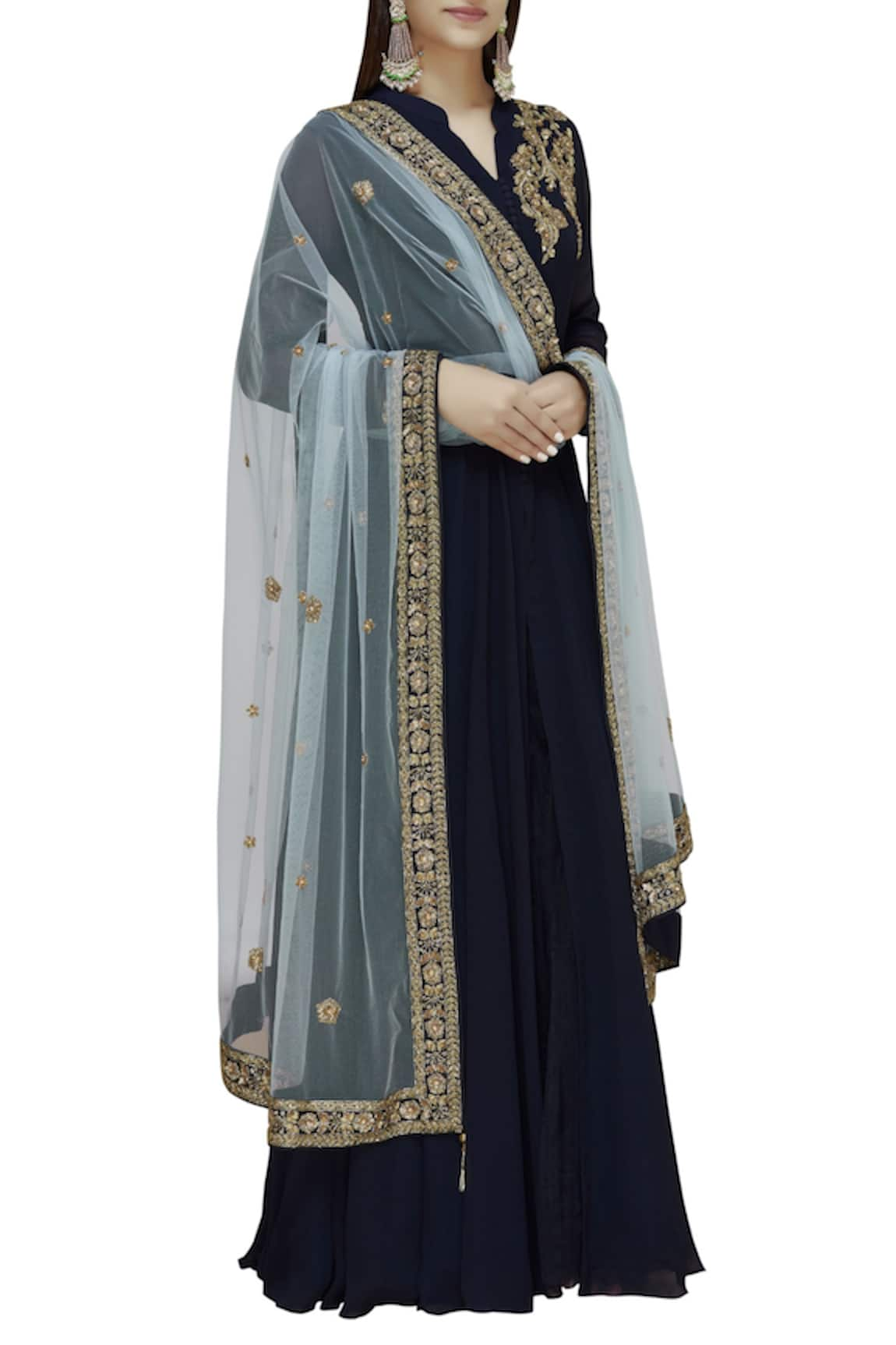 Mahima Batra Embroidered Anarkali Set