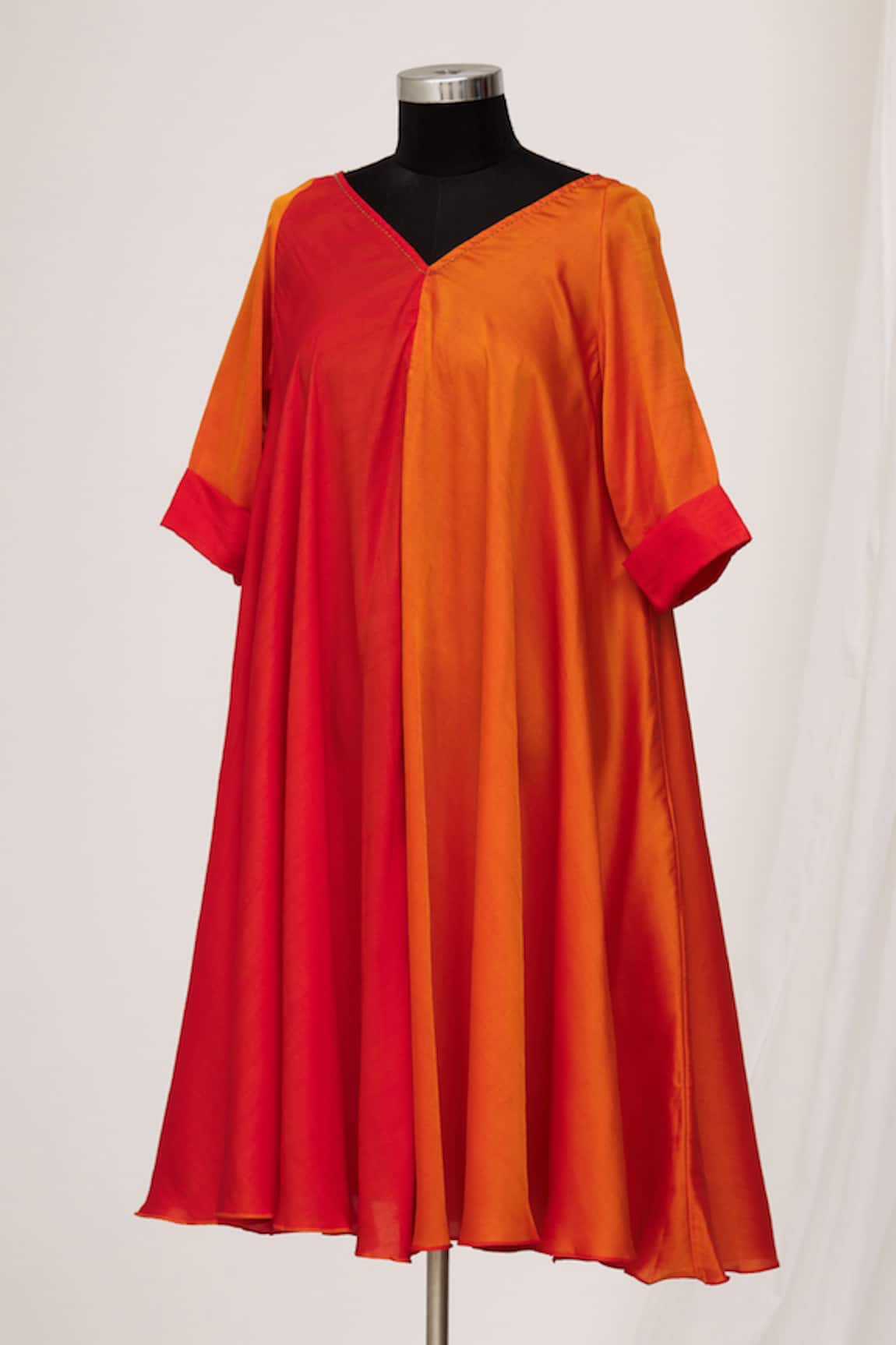 Mayank Anand Shraddha Nigam Colorblock Dress