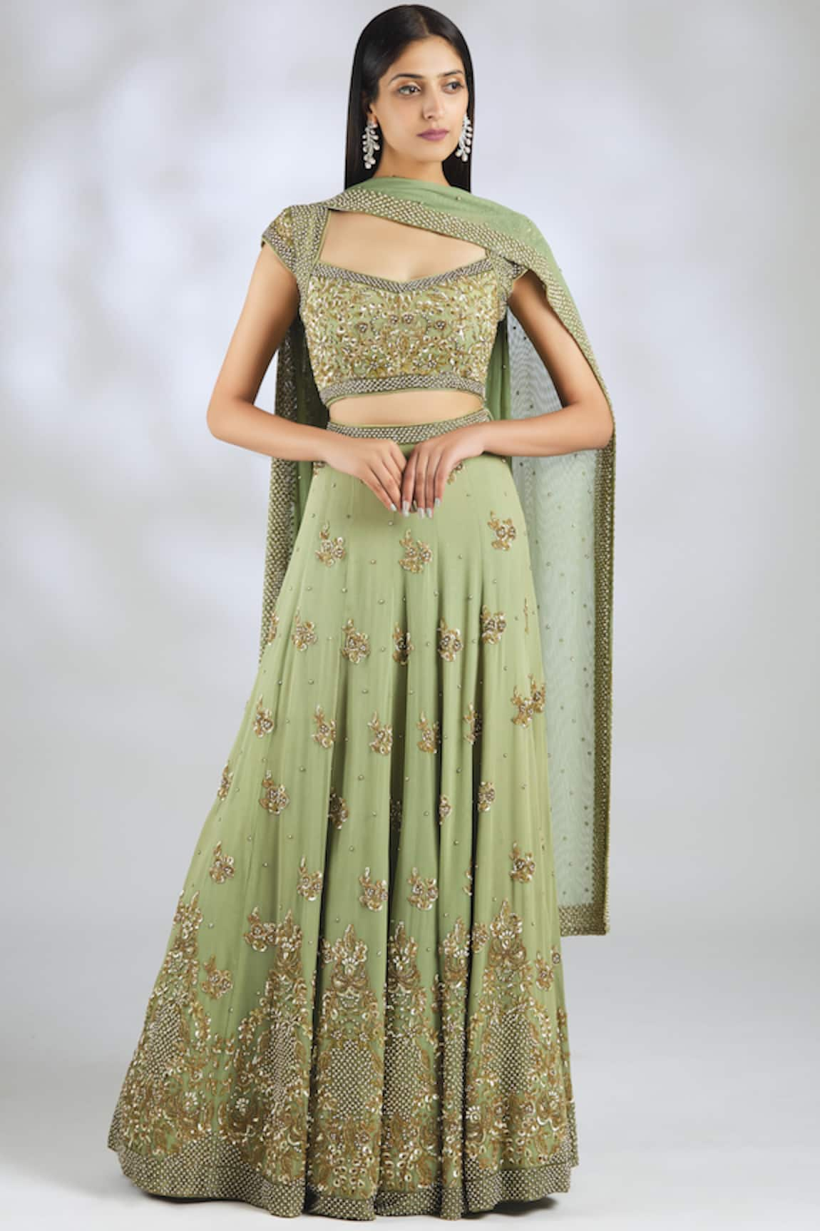 Malasa Embellished Lehenga Set 