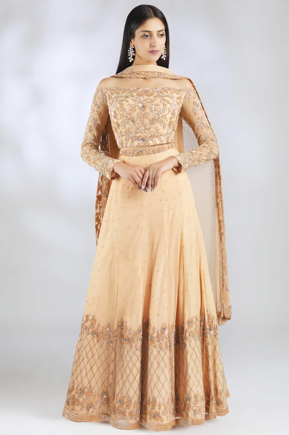 Malasa Embellished Lehenga Set 