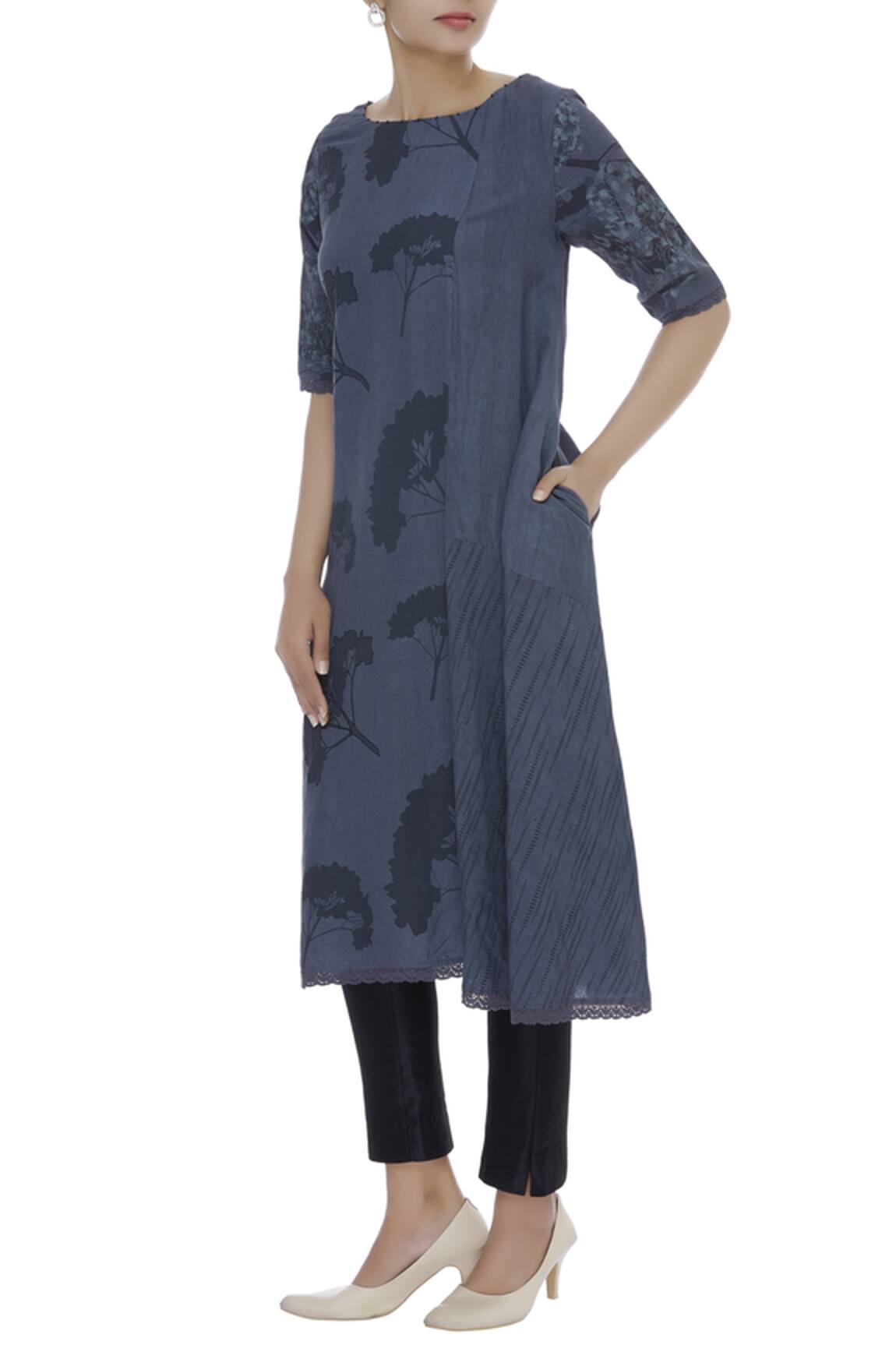 Shagun Manchanda Embroidered & hand painted kurta
