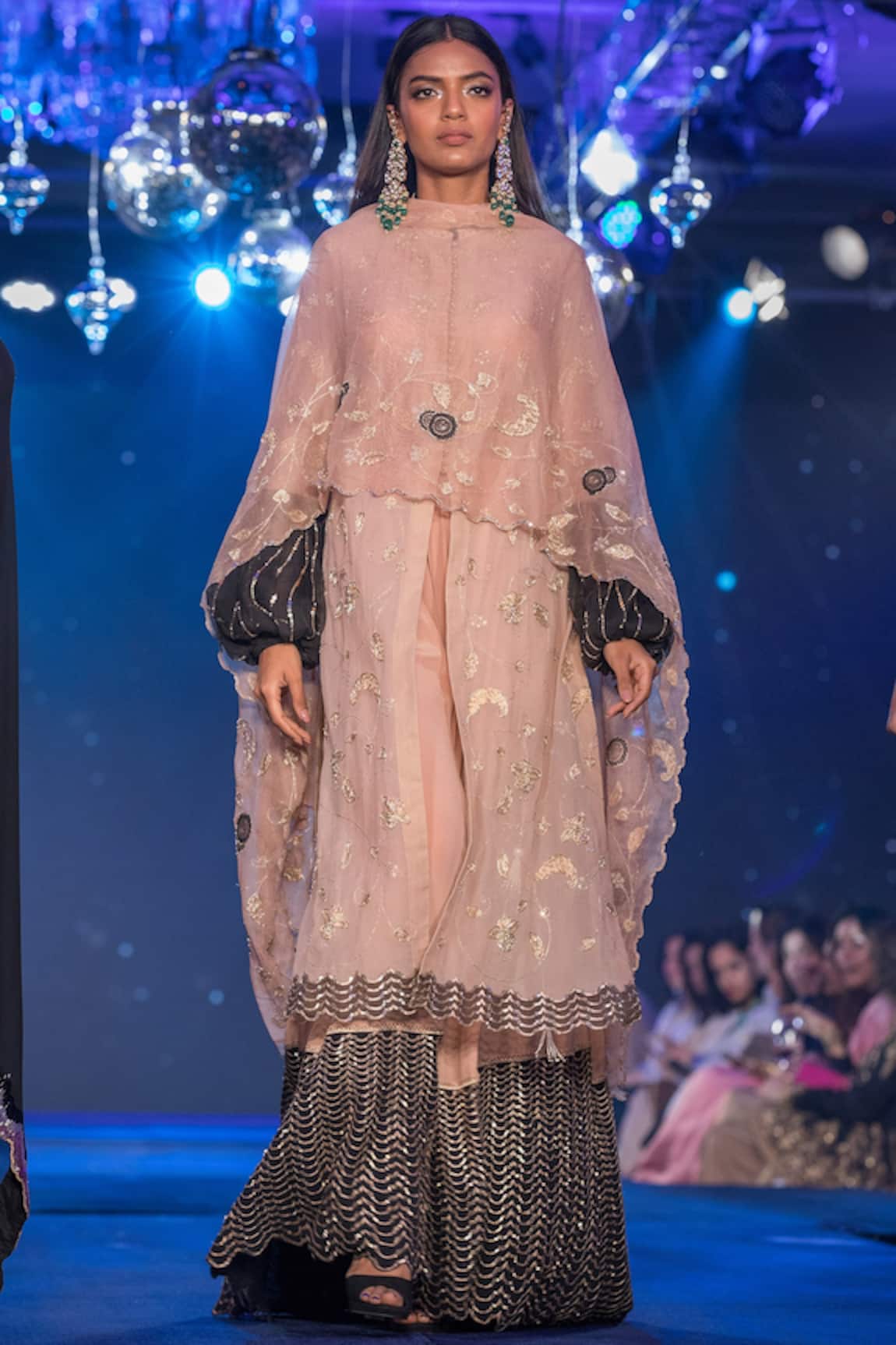 House Of Kotwara Balloon Sleeves Kurta With sharara & Dupatta