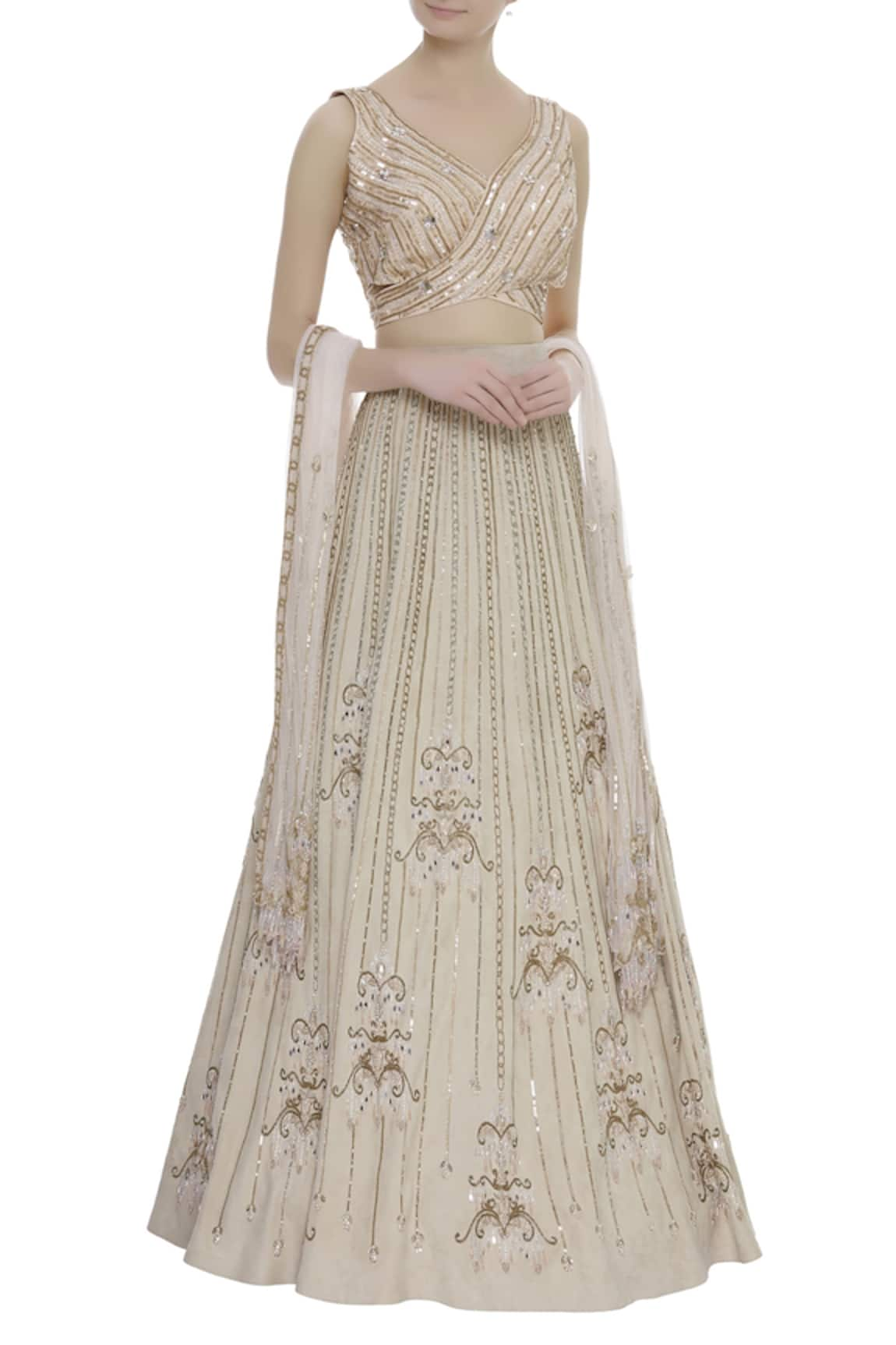 Riddhi Majithia Embroidered Bridal Lehenga Set