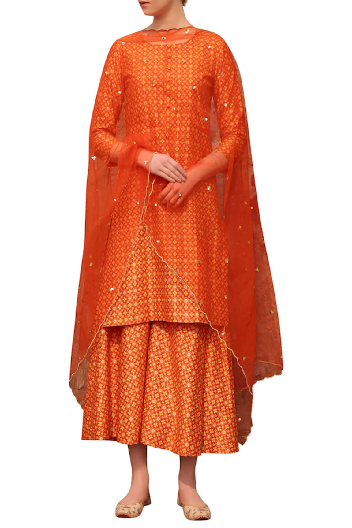 Seema Nanda Floral Print Kurta Set 
