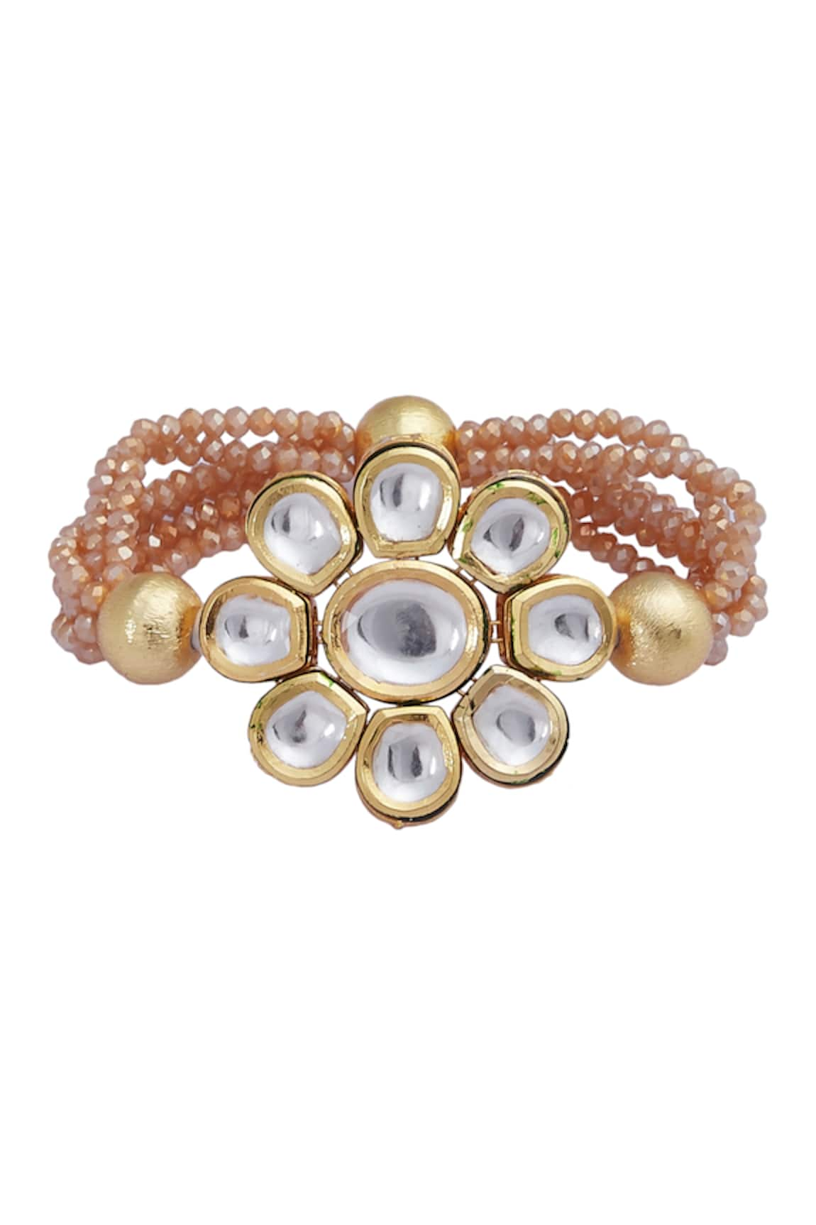 Shillpa Purii Floral Kundan Bracelet