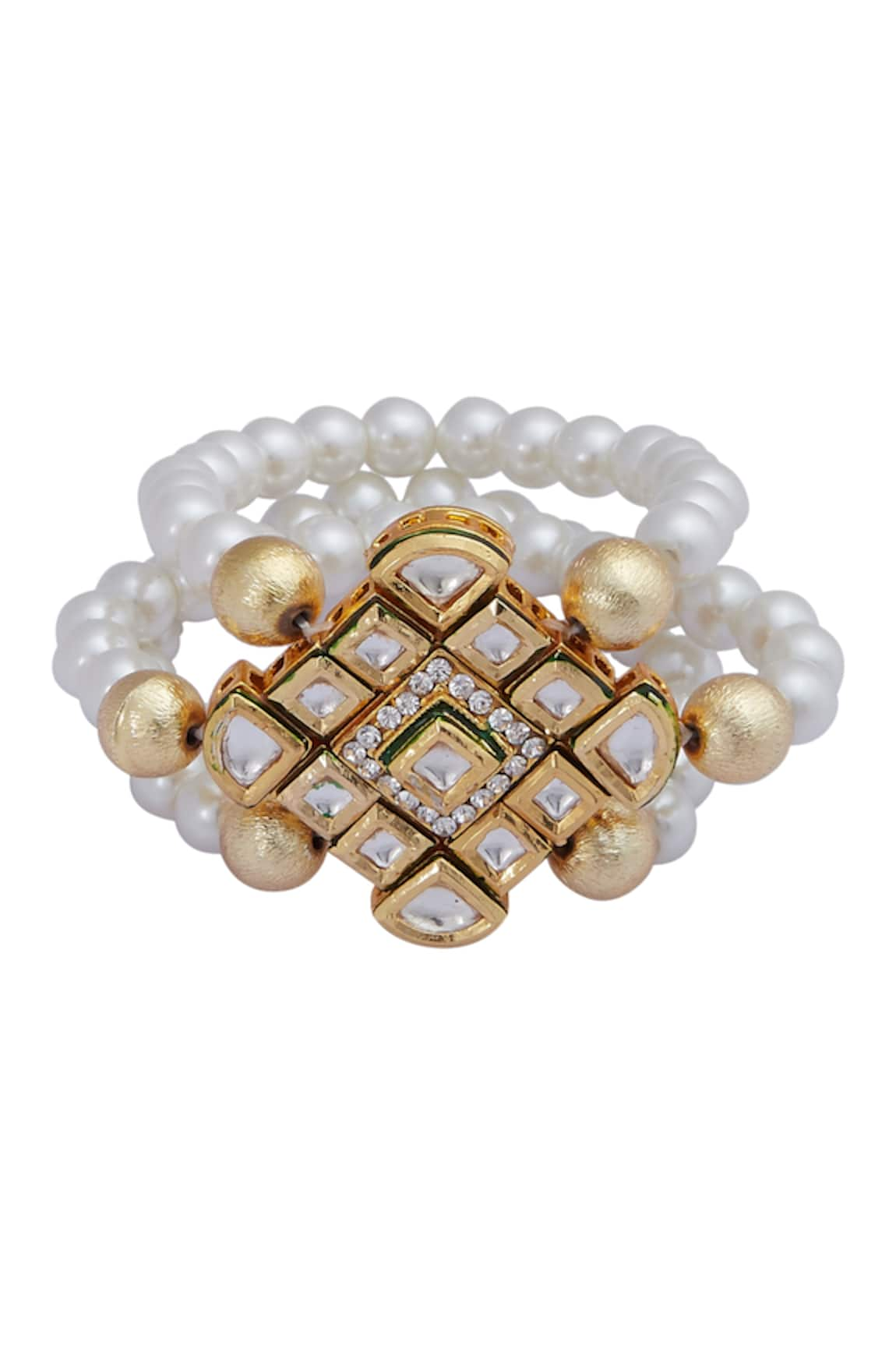 Shillpa Purii Adjustable Kundan Bracelet