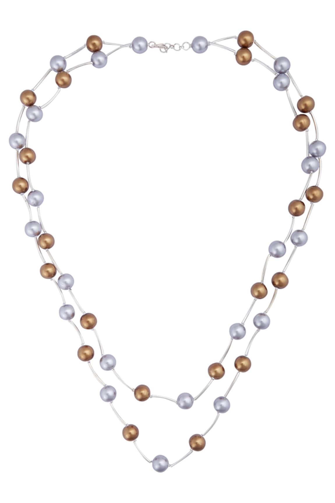 Shillpa Purii Multistring Pipe Necklace