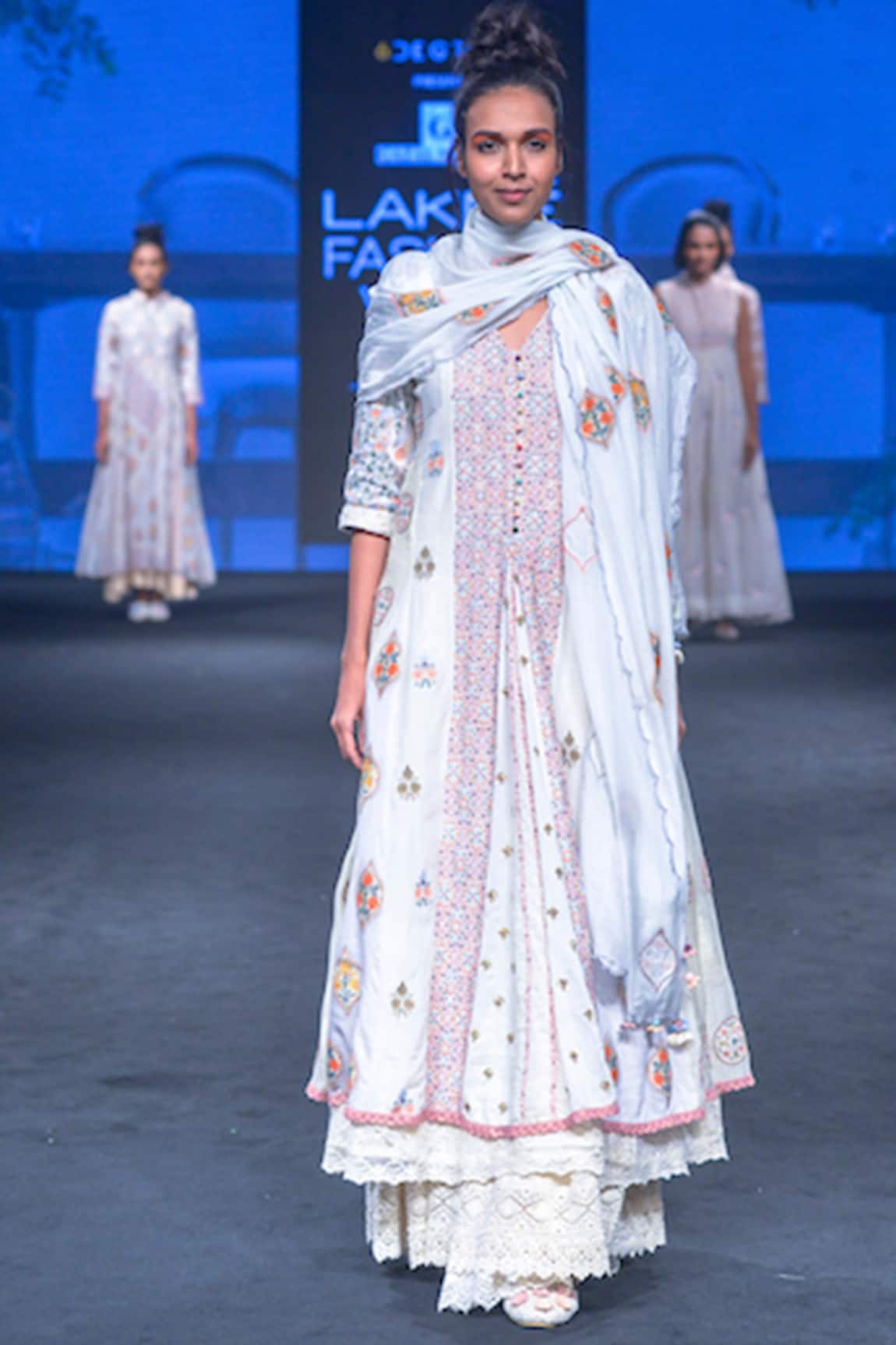 Gazal Mishra Embroidered flared tunic