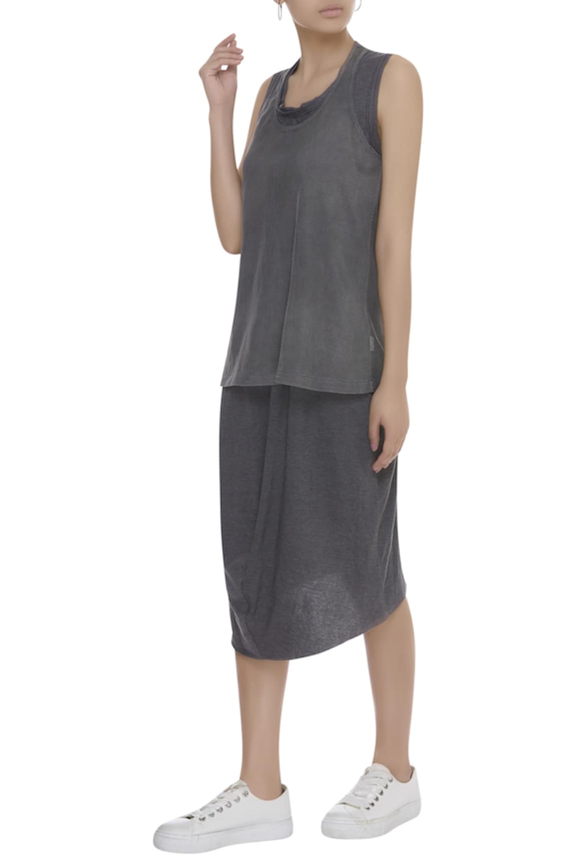 Kapda By Urvashi Kaur Textured jersey t-shirt