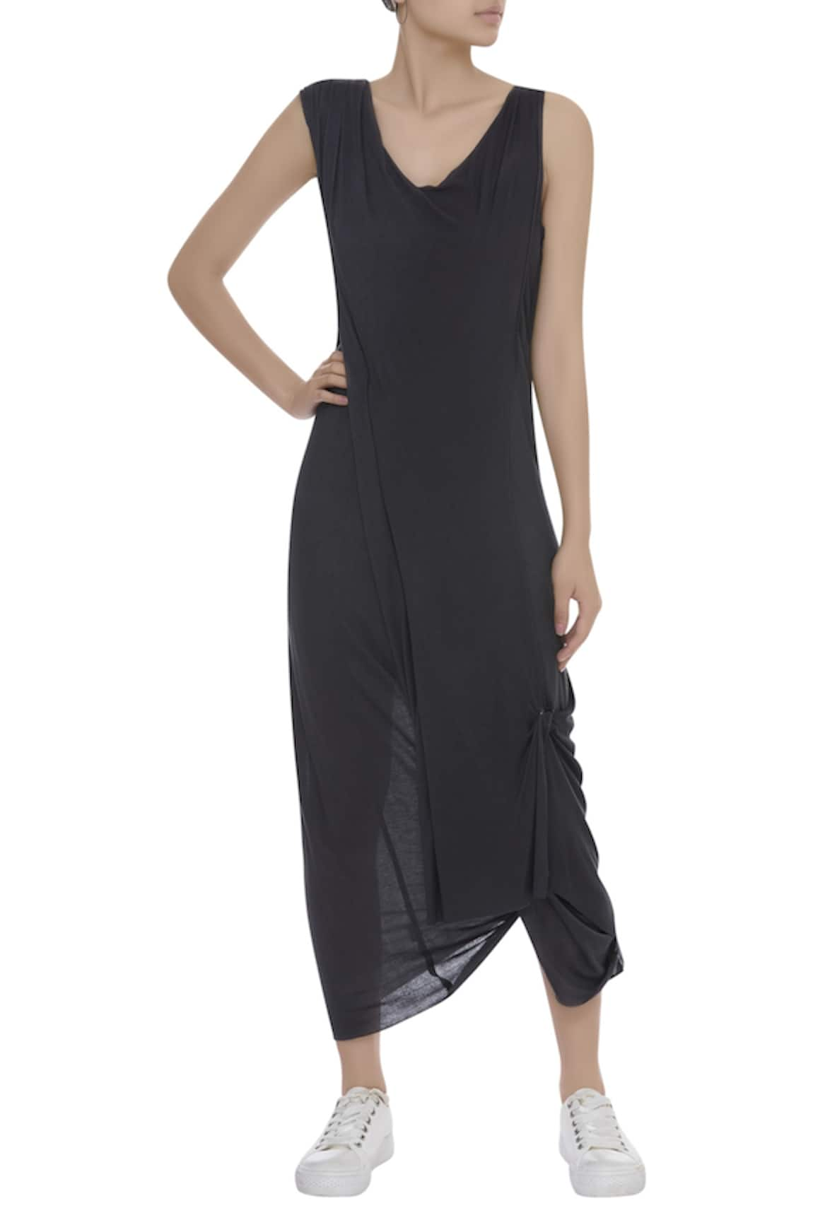 Kapda By Urvashi Kaur Draped layered dress