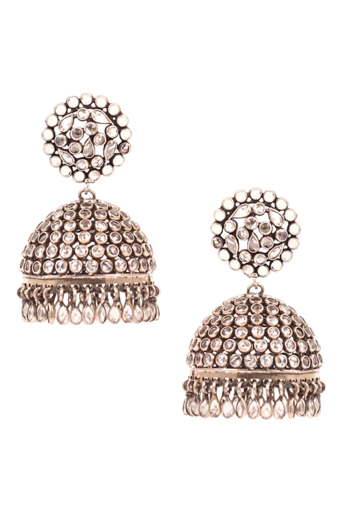 Sangeeta Boochra Jhumka Dangler Earrings