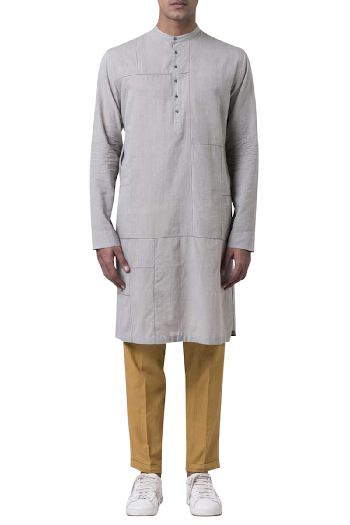 Suketdhir Cotton Mul Mul Plain Kurta