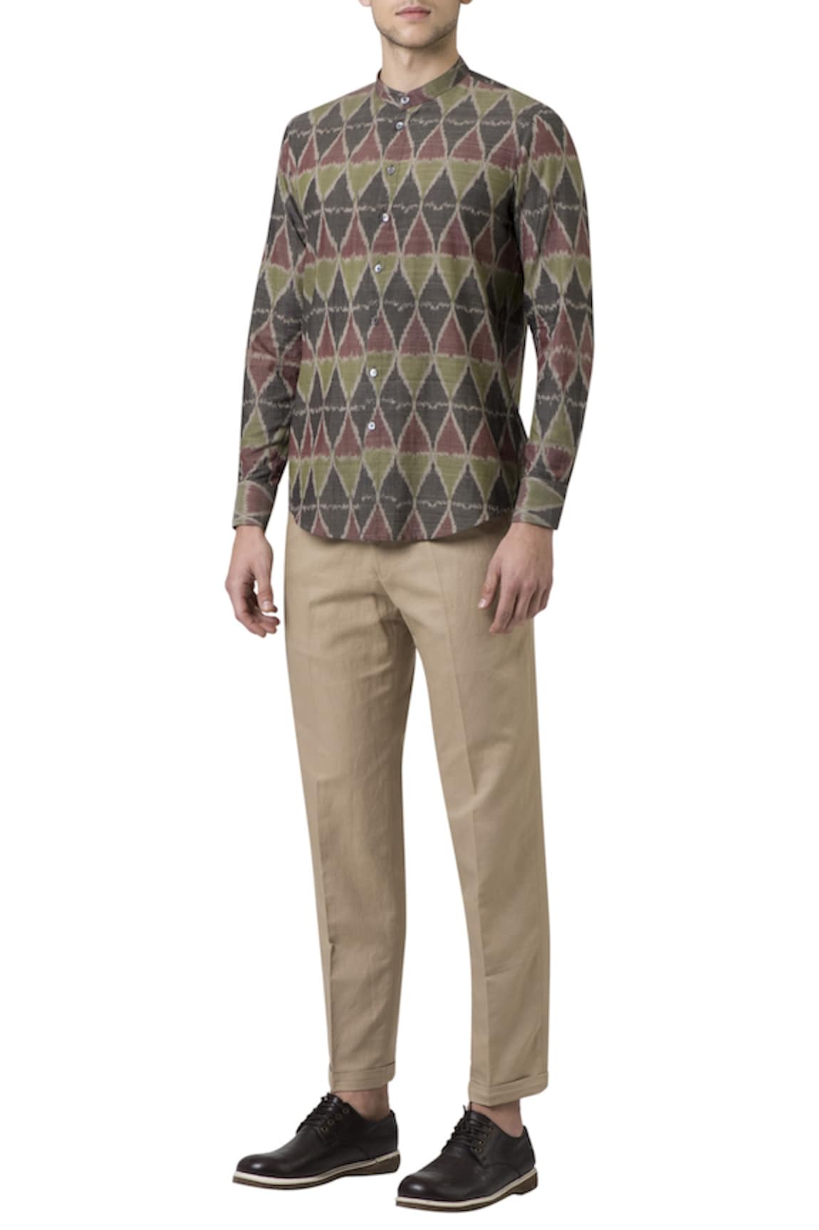 Suketdhir Ikat Print Shirt