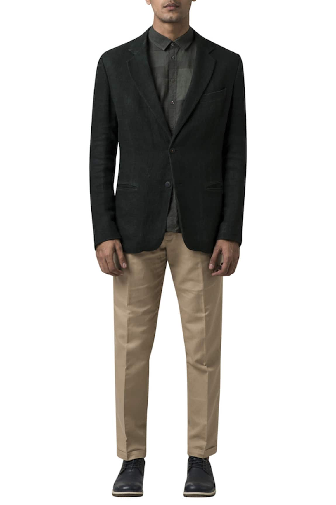 Suketdhir Linen Blazer Jacket