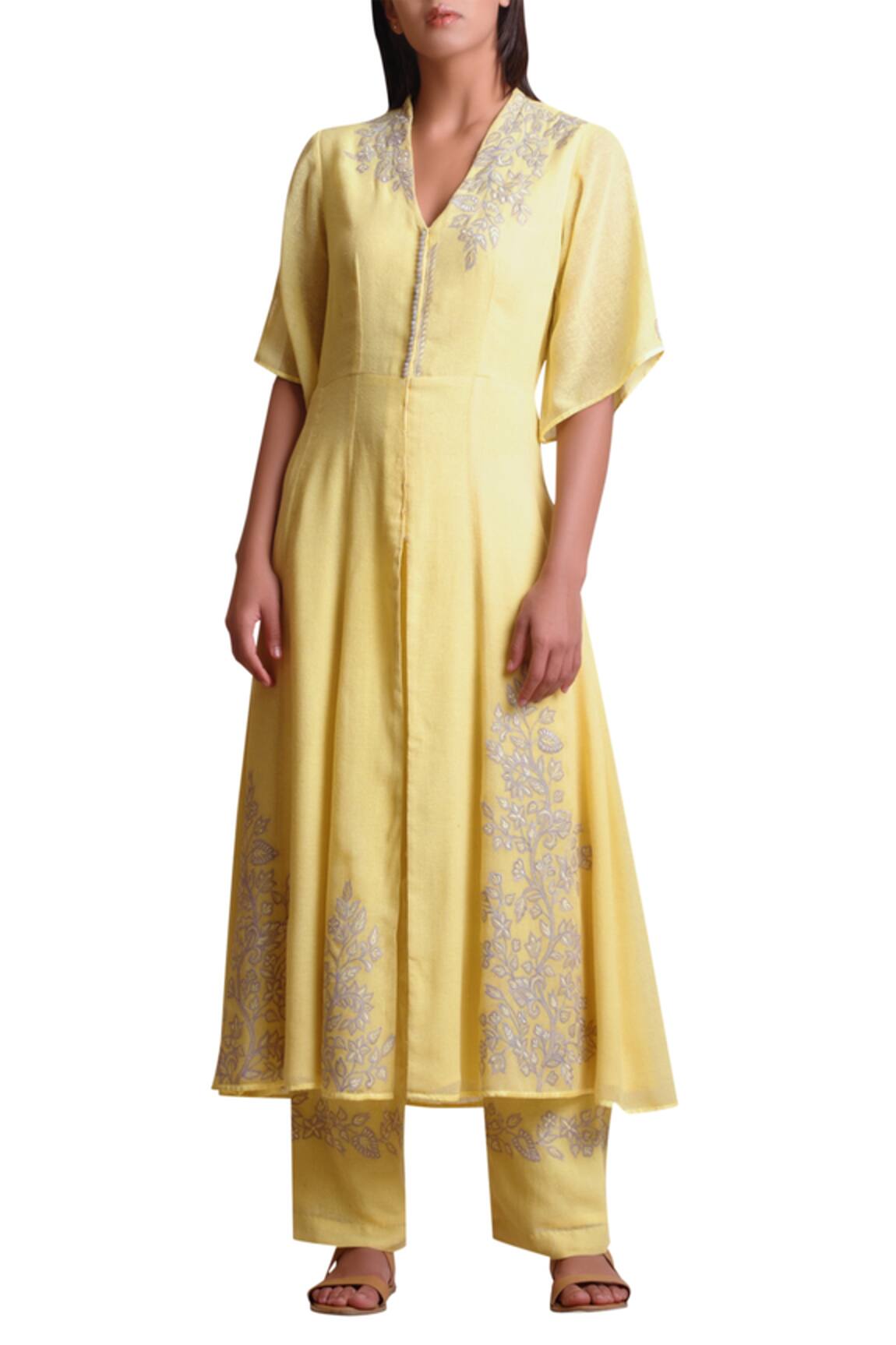 Sue Mue Embroidered Anarkali Set