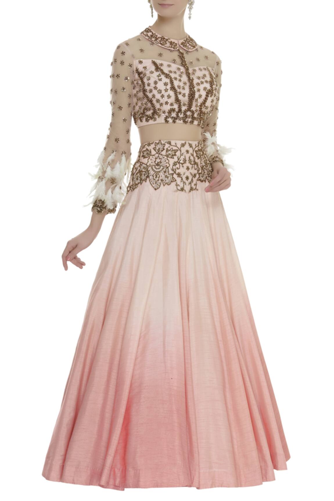 Neha Mehta Couture Embroidered Lehenga Set