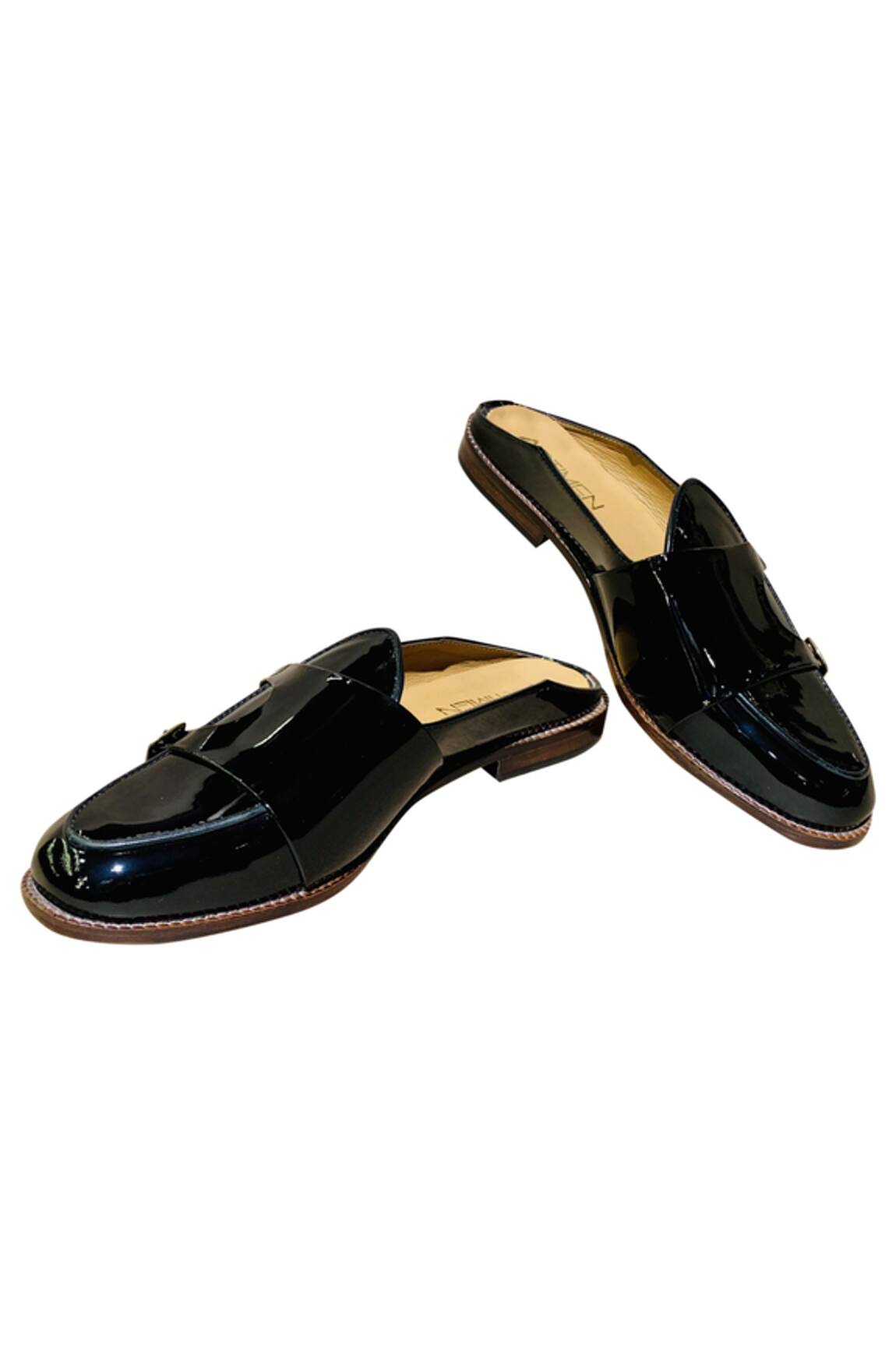 Artimen Double buckle mules 