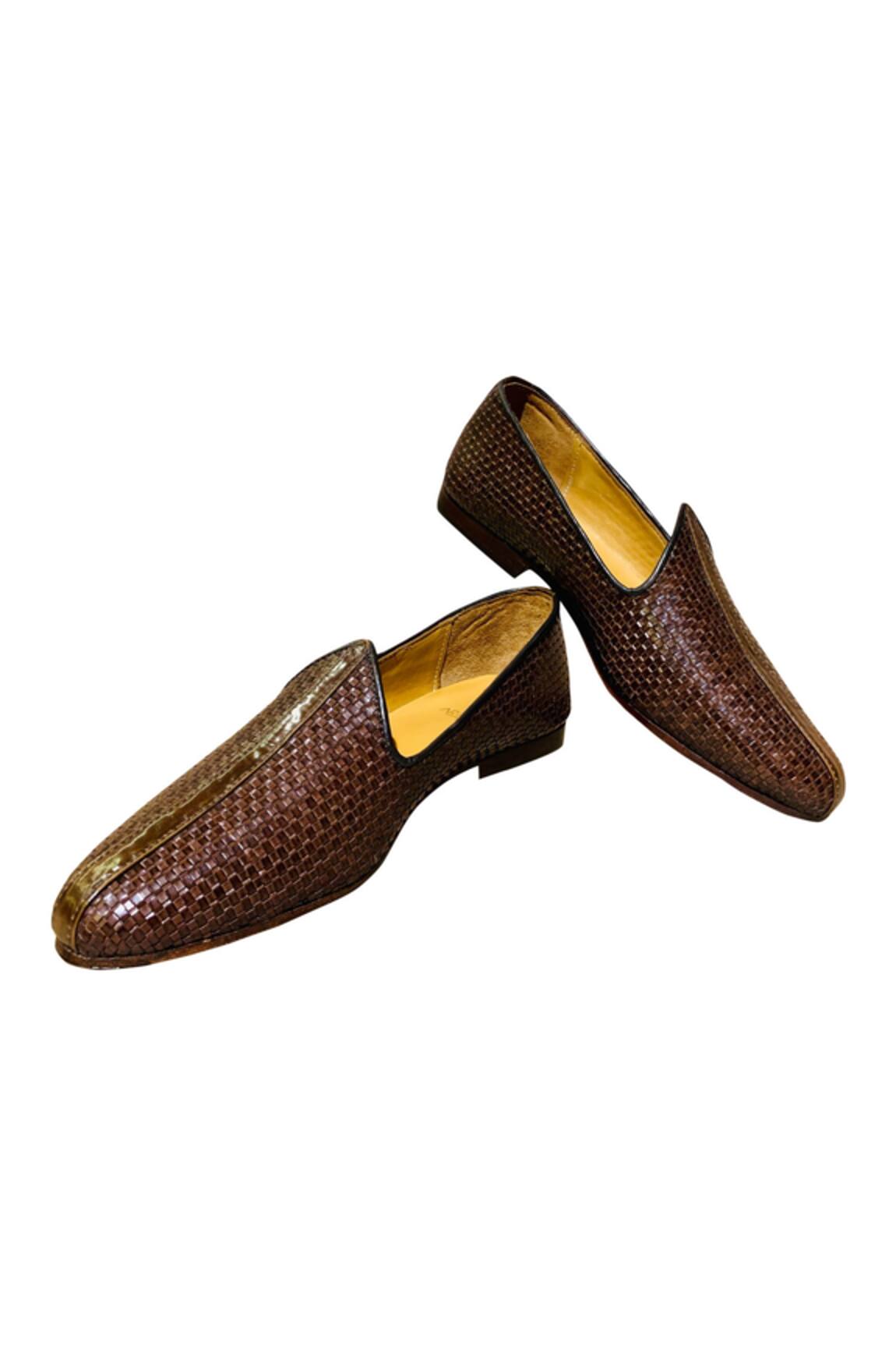 Artimen Woven leather loafers 