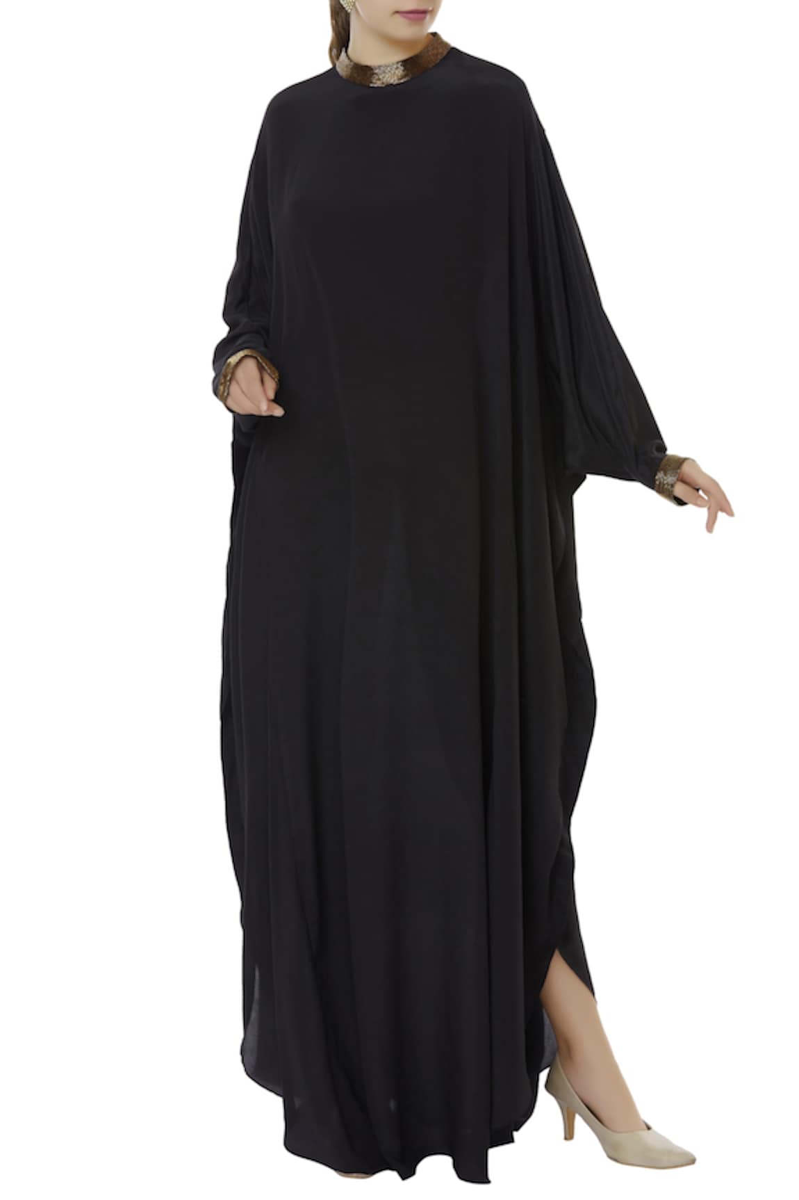 Huemn Silk crepe kaftan Gown