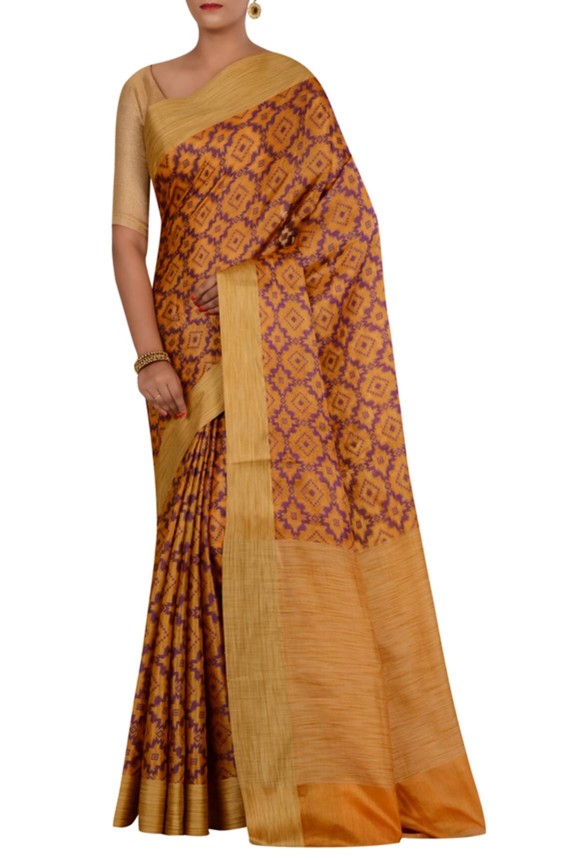 Arihant Rai Sinha Pure Banarasi Tussar Silk Saree