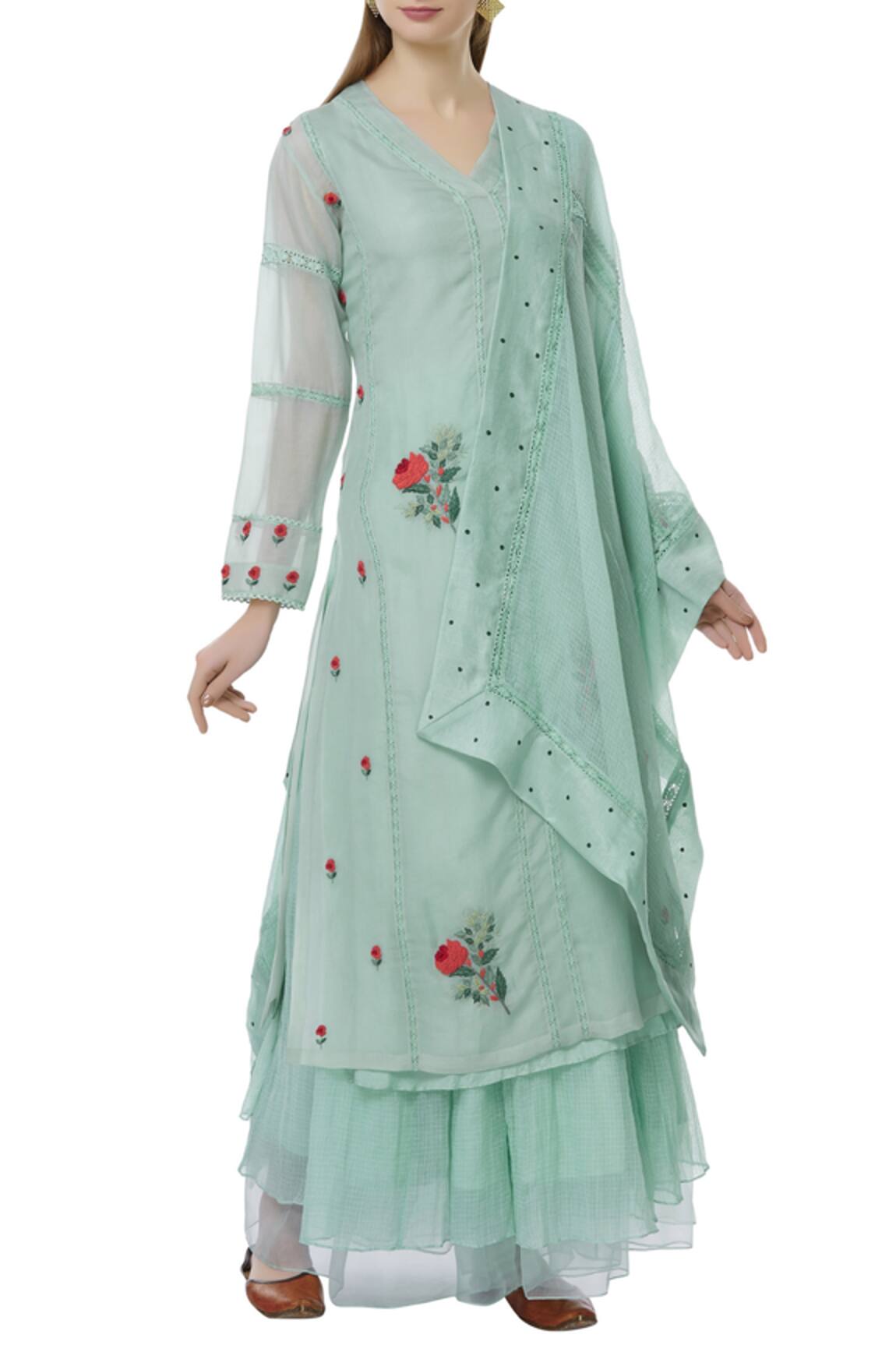 Neeta Bhargava Embroidered Kurta Set