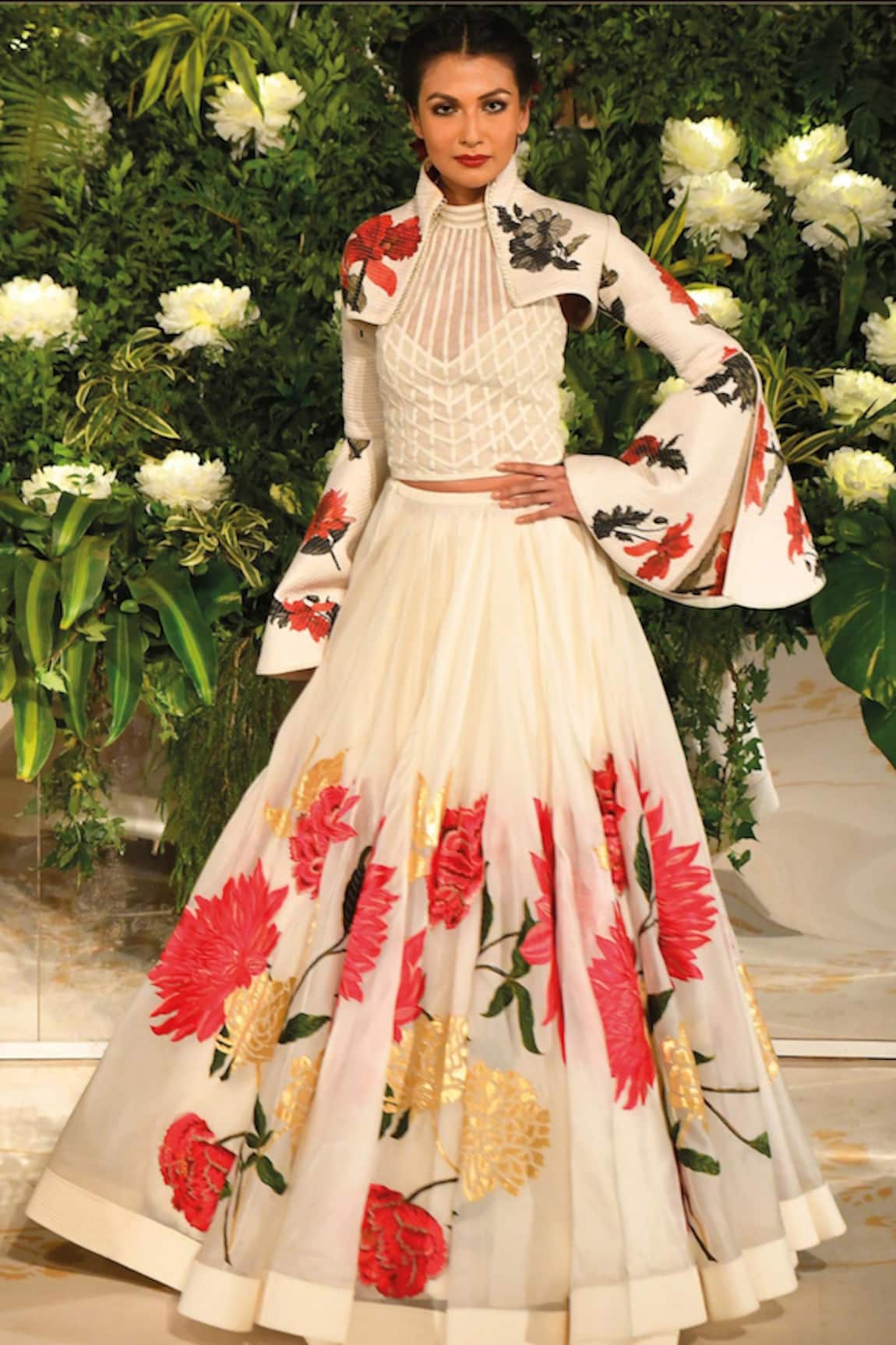 Rohit Bal Embroidered Corset 