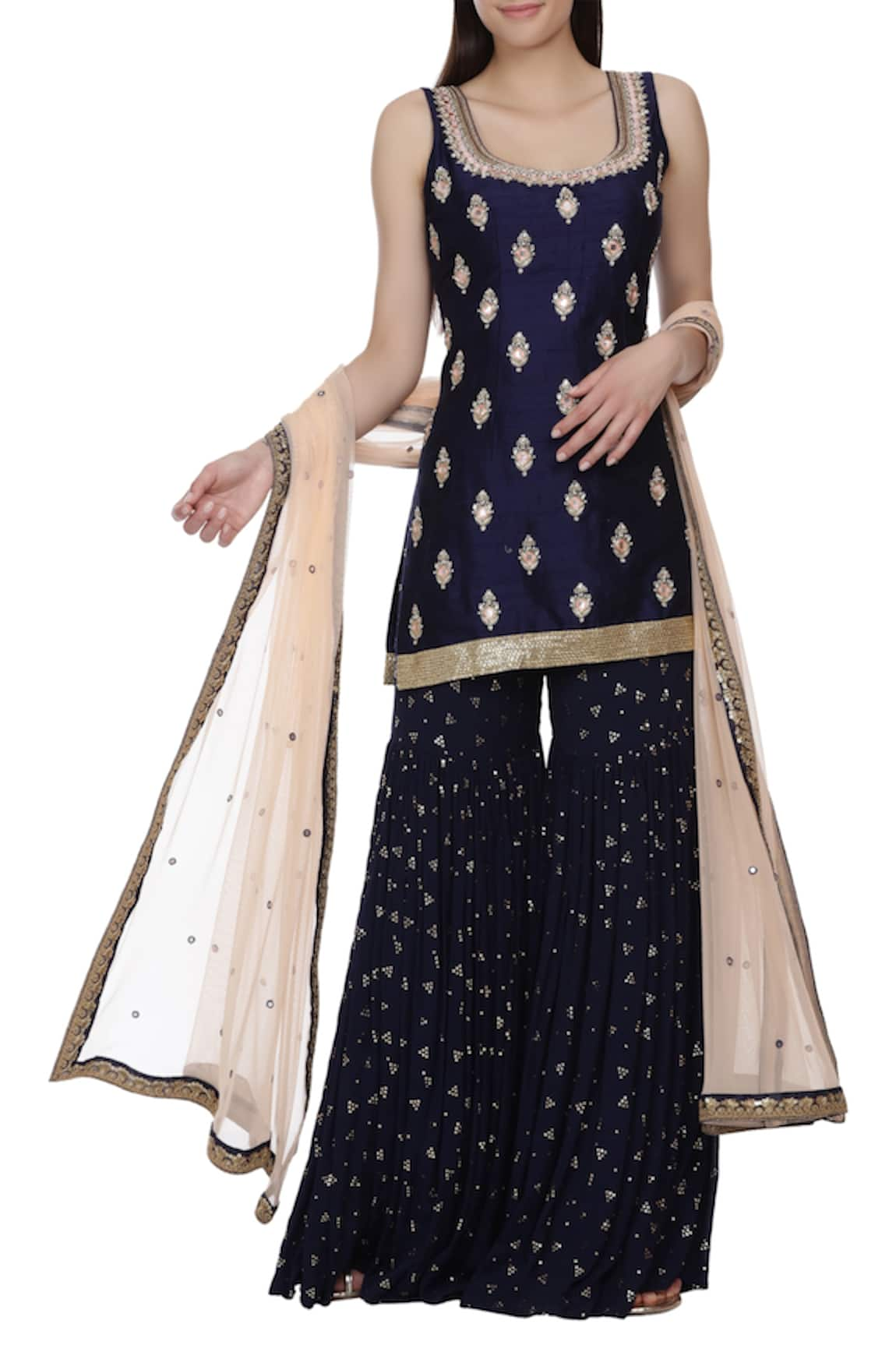 Bhumika Grover Embroidered sharara set