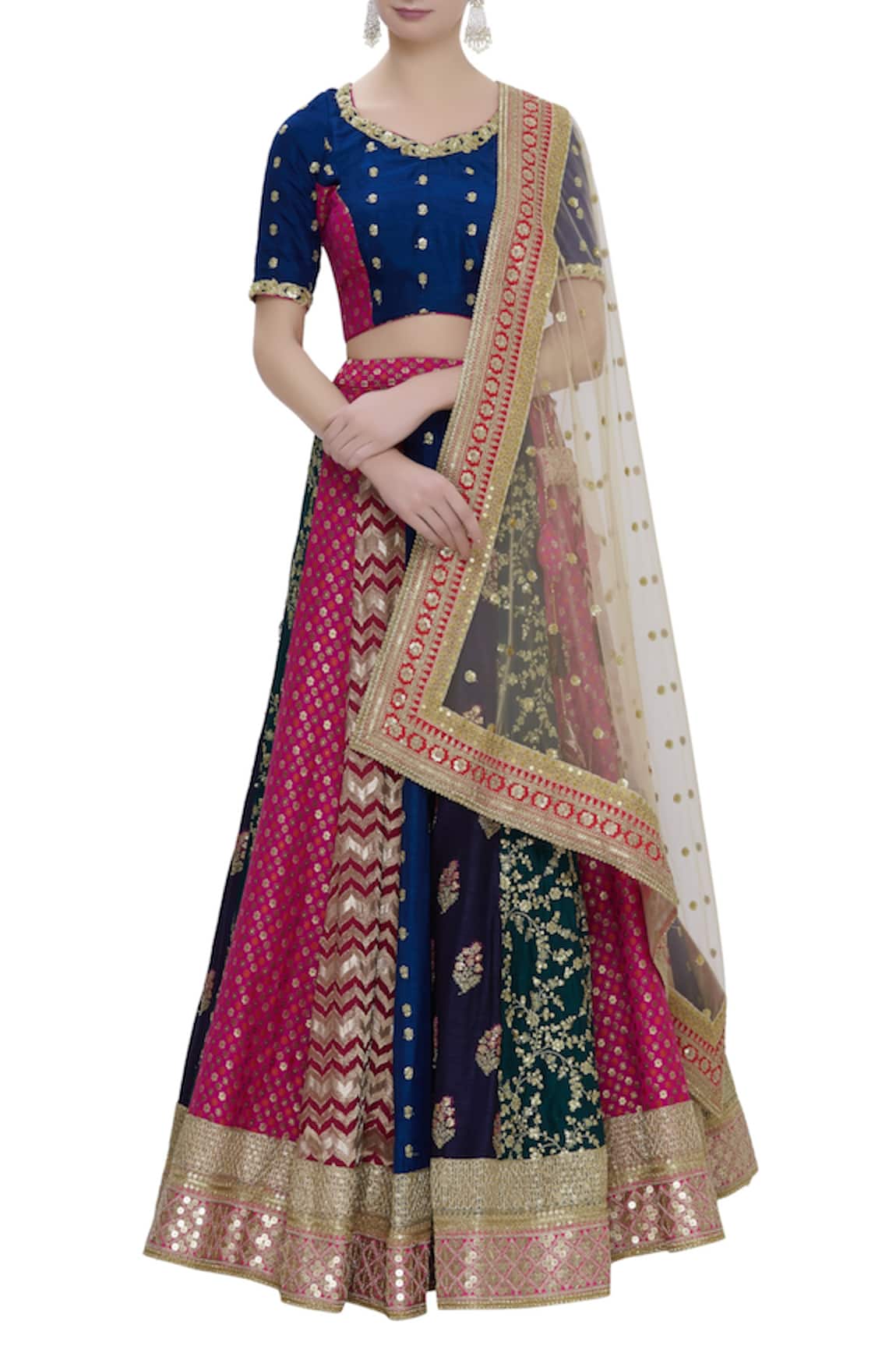 Divya Kanakia Embroidered Lehenga Set 