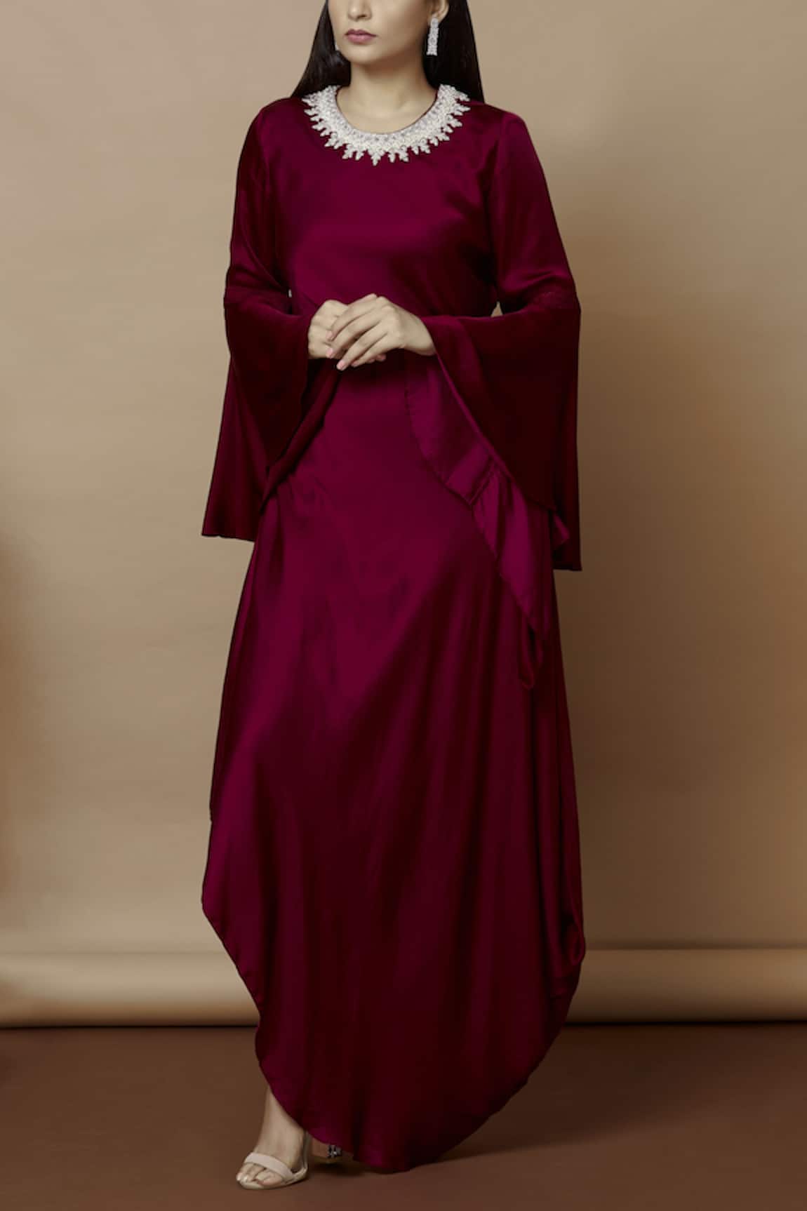 Ariyana Couture Asymmetric Dress
