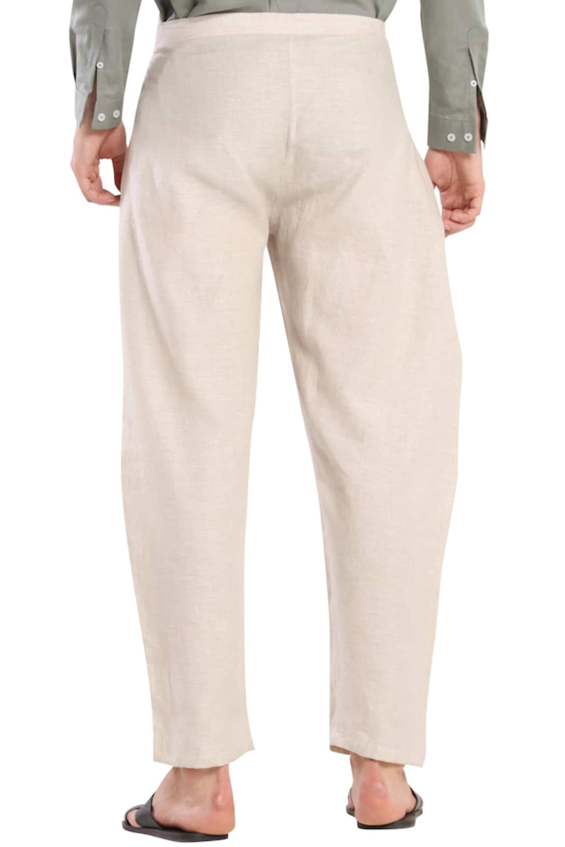 AUDATE Mens Pants Summer Beach Trousers Cotton India  Ubuy