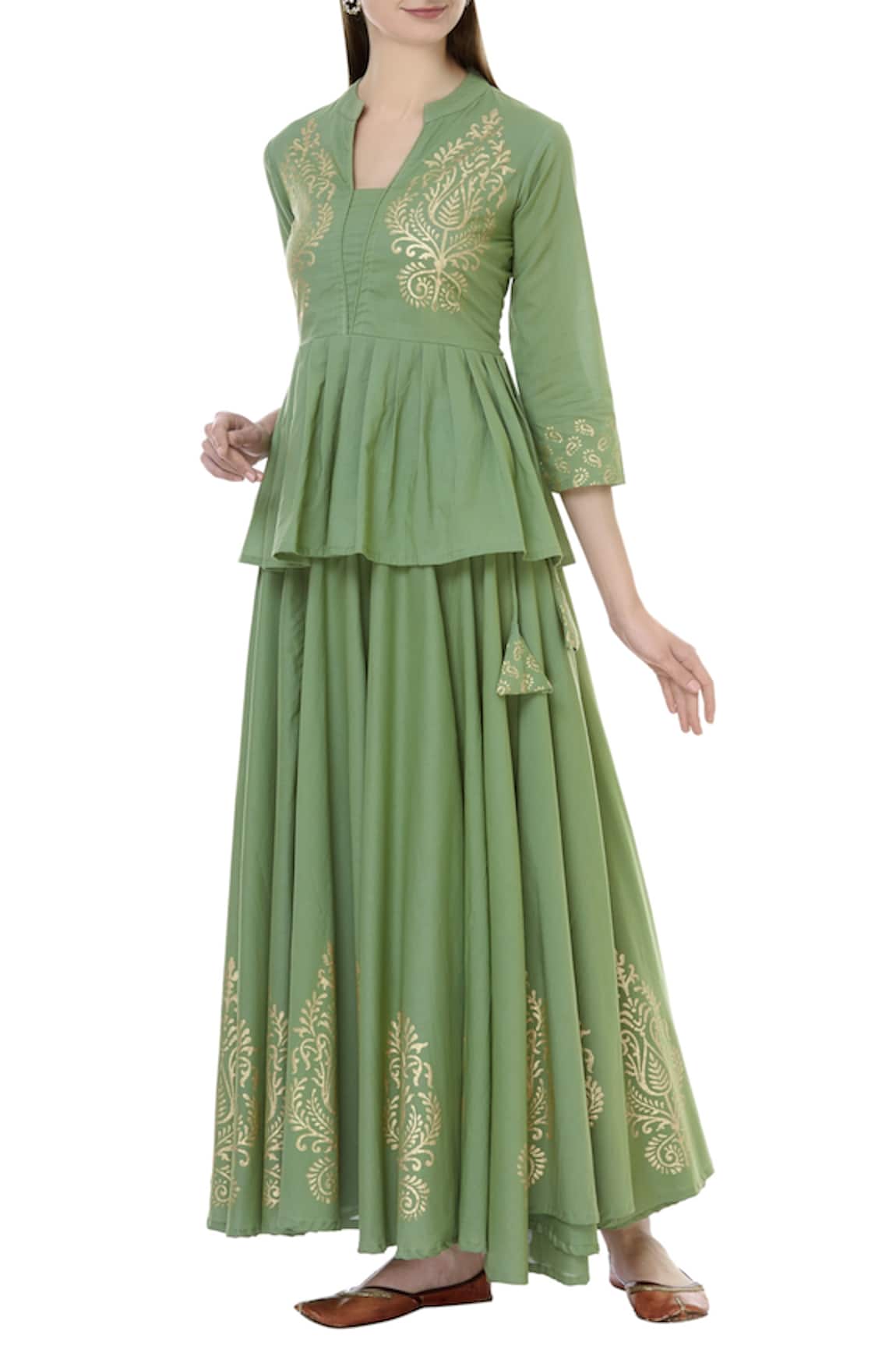 Samyukta Singhania Printed lehenga set