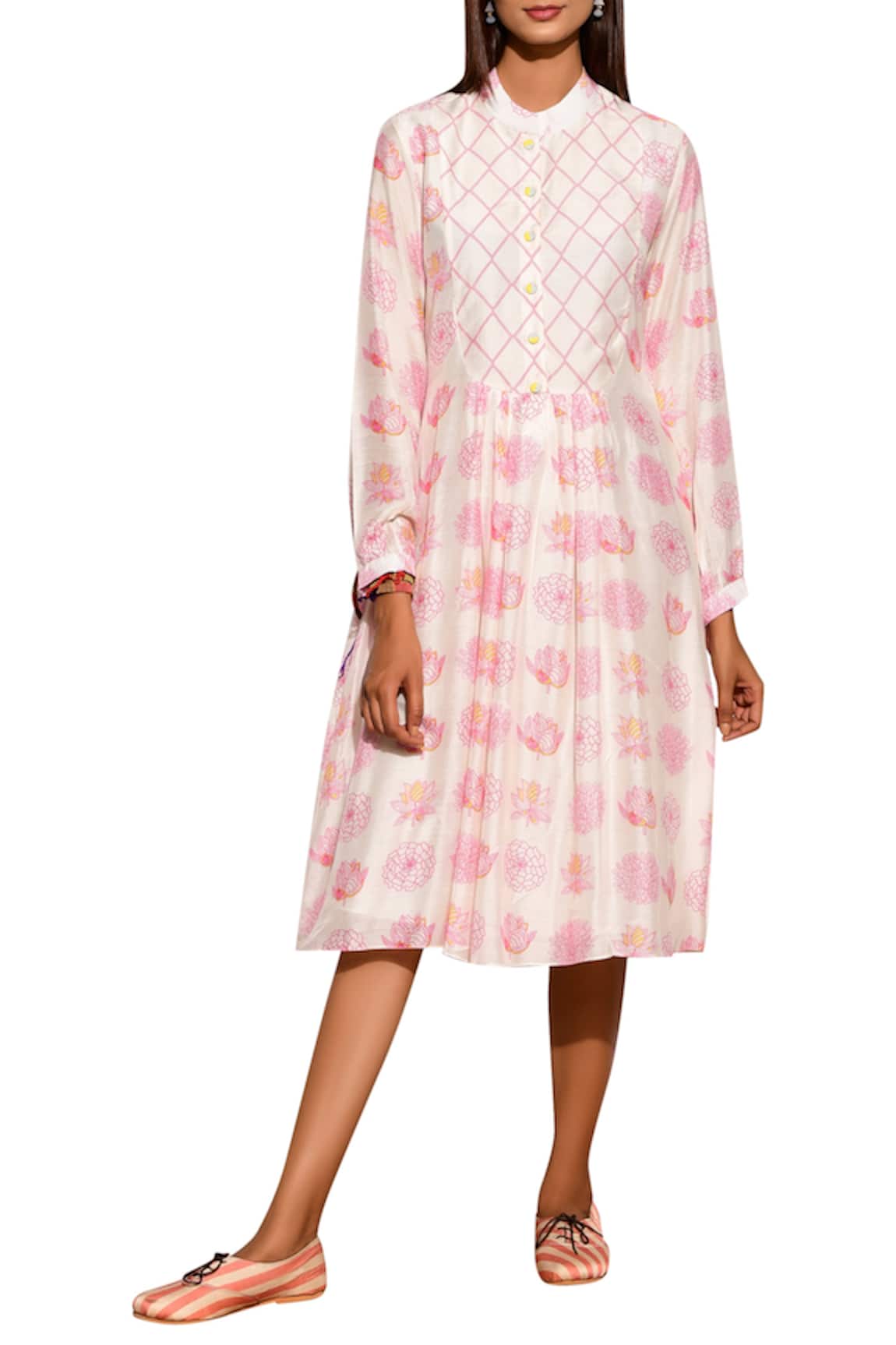 Swati Vijaivargie Floral Print Tunic 