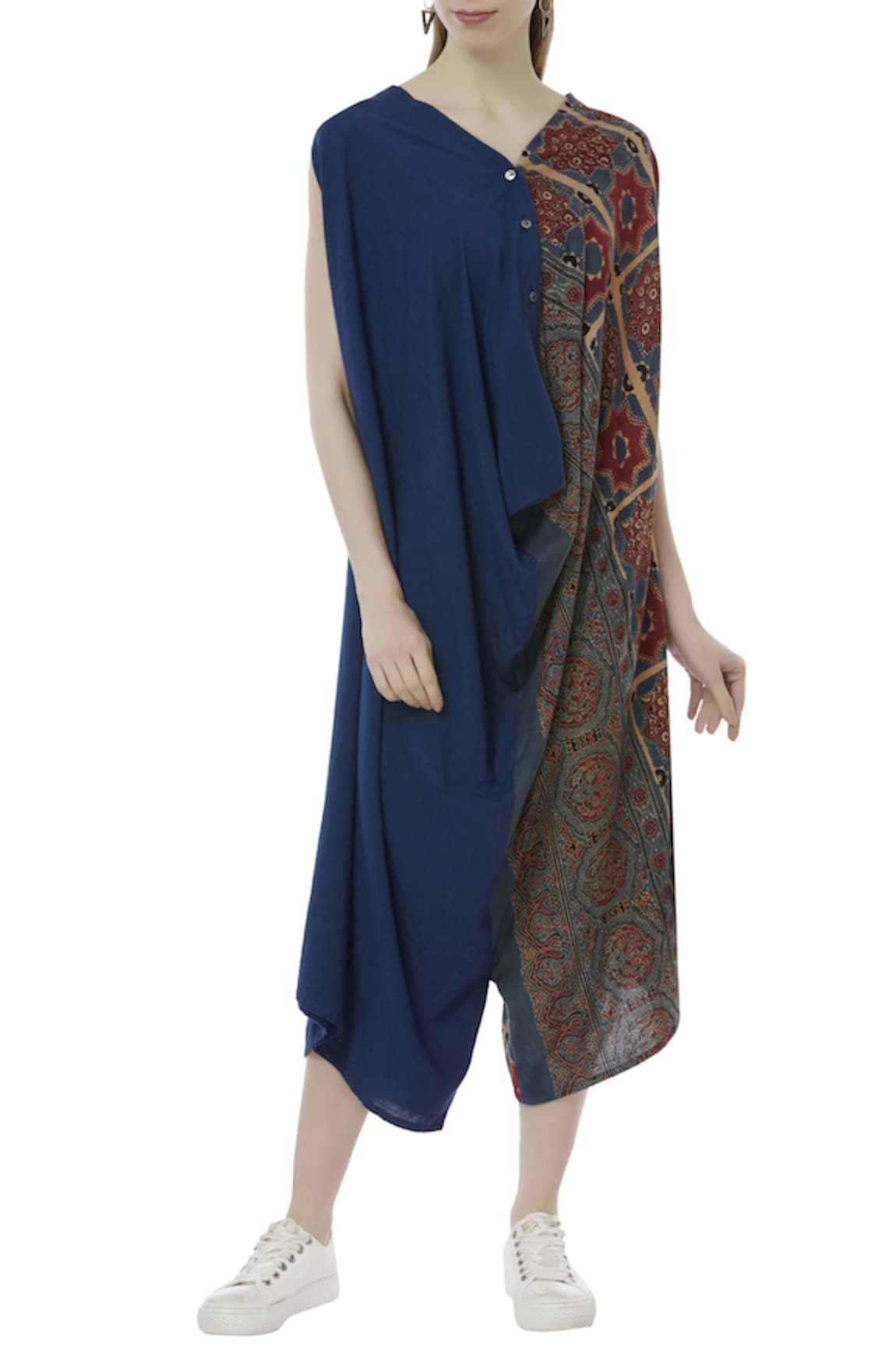 Fahd Khatri Ajrakh Print Jumpsuit