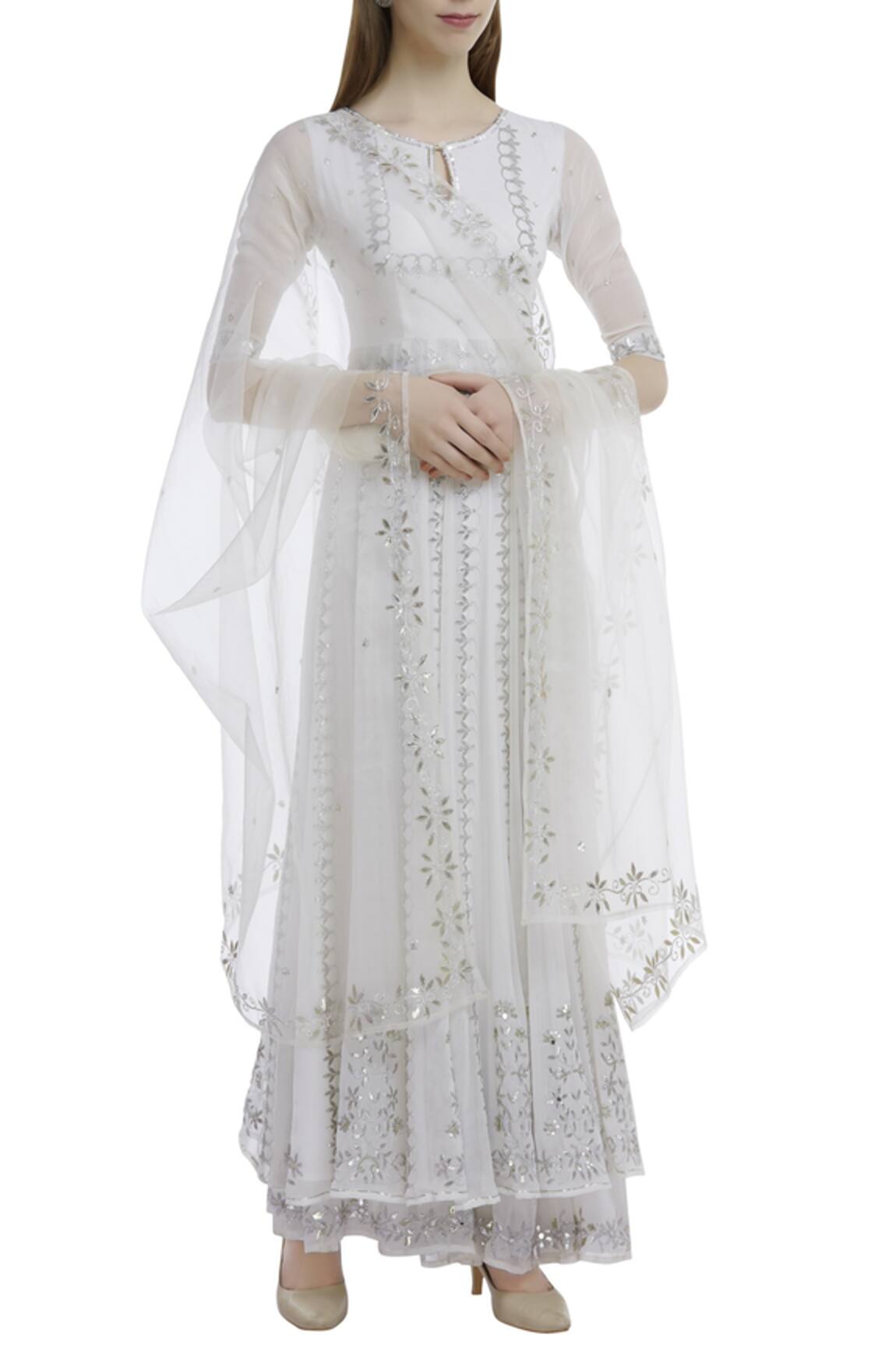 Esha Koul Embroidered Anarkali Set