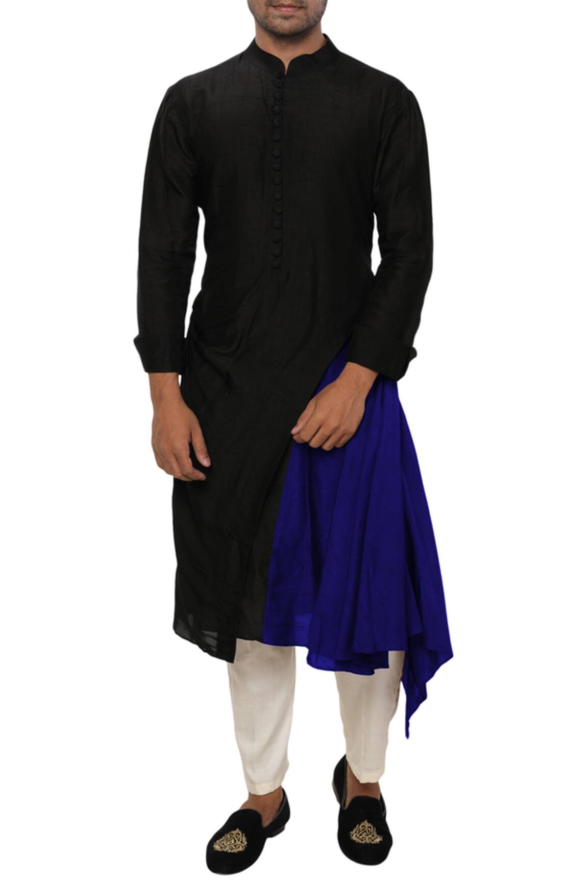 Smriti by Anju Agarwal Layered Kurta Set 