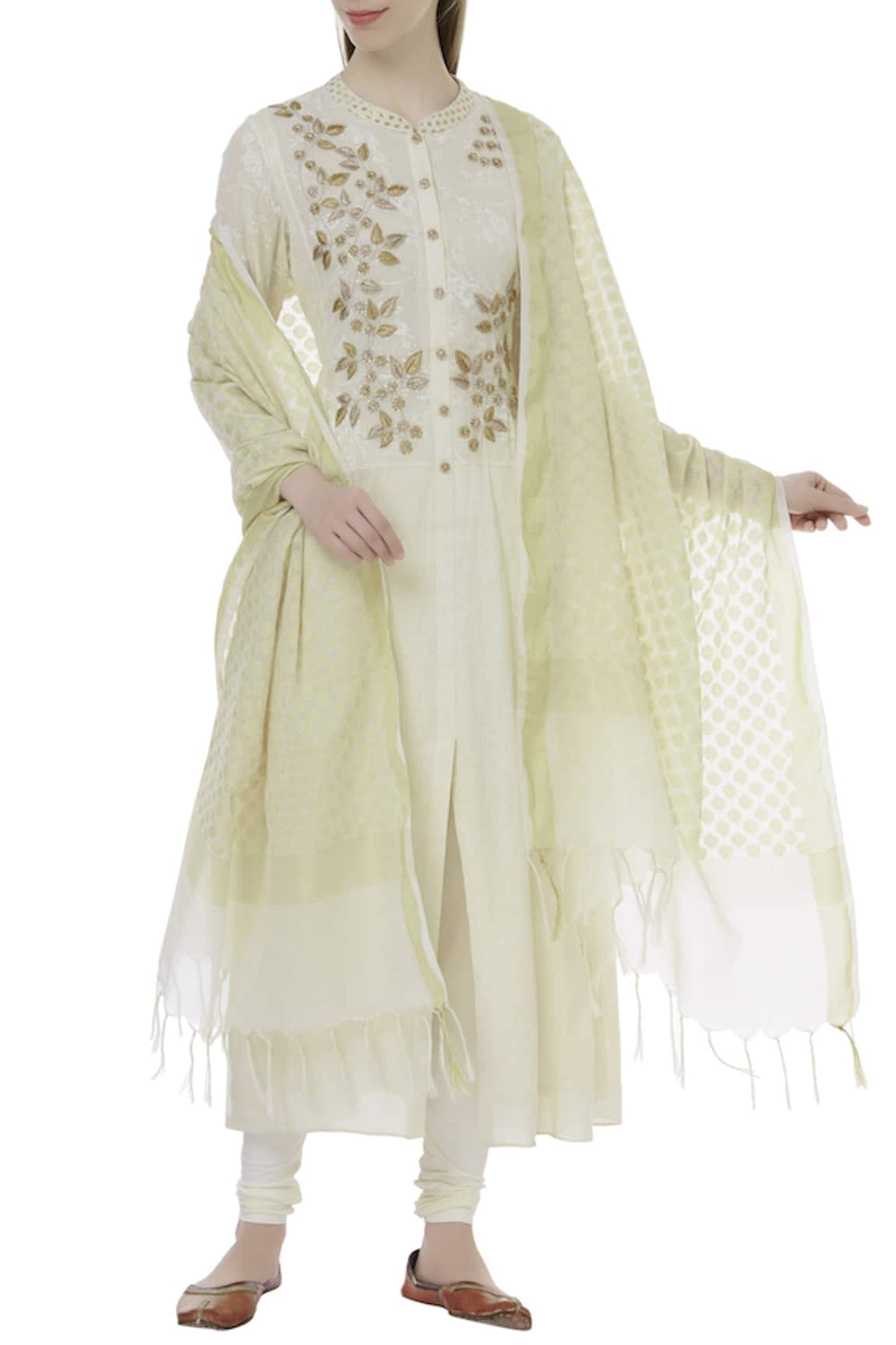 Manasi Sengupta Embroidered Kurta Set