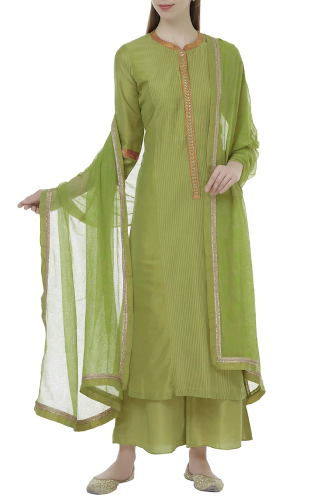 Manasi Sengupta Textured Kurta Palazzo Set