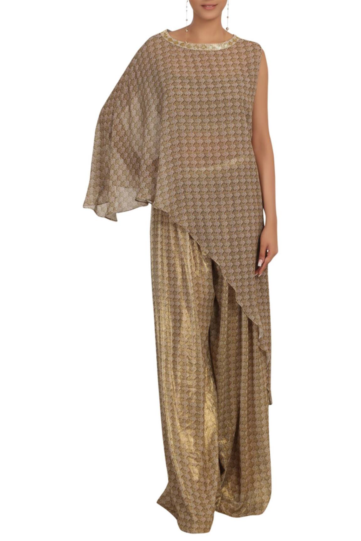 Rabani & Rakha Printed Tunic Palazzo Set