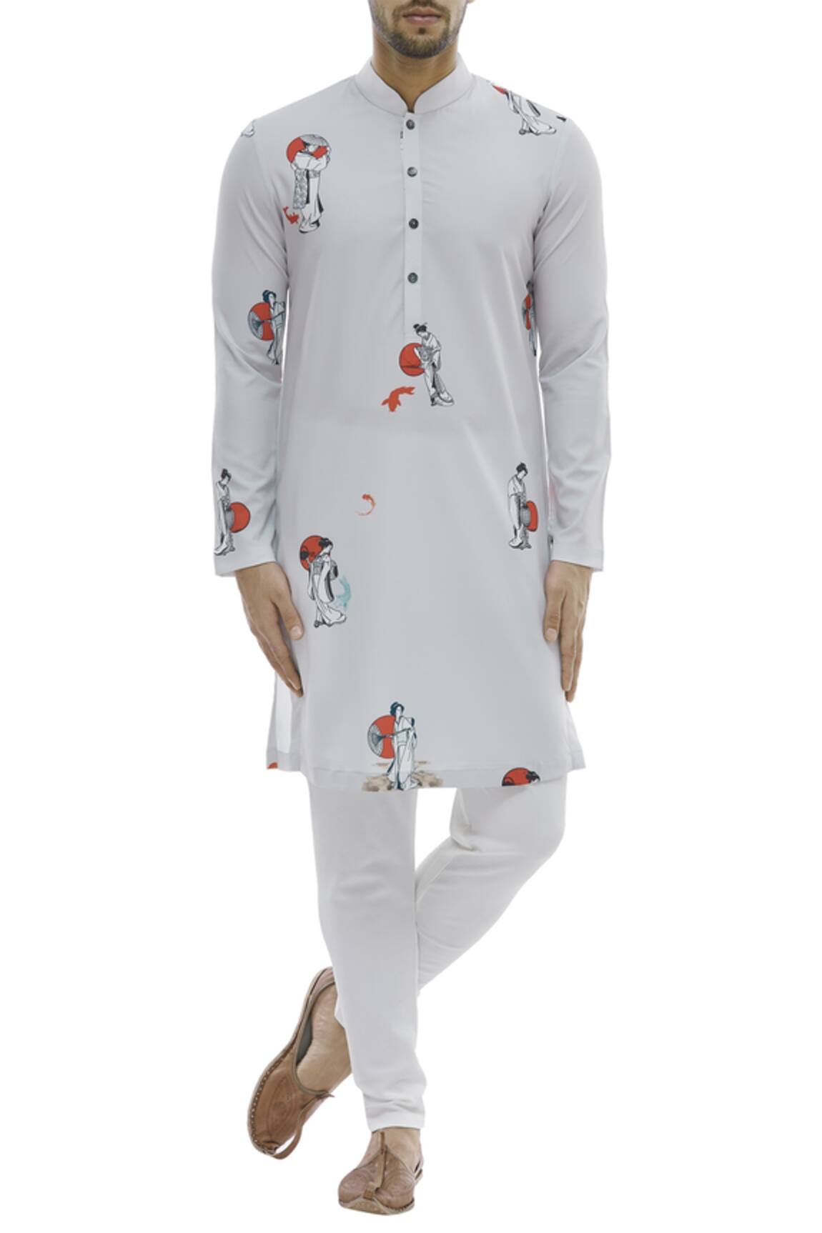 Nautanky Printed Kurta Set 