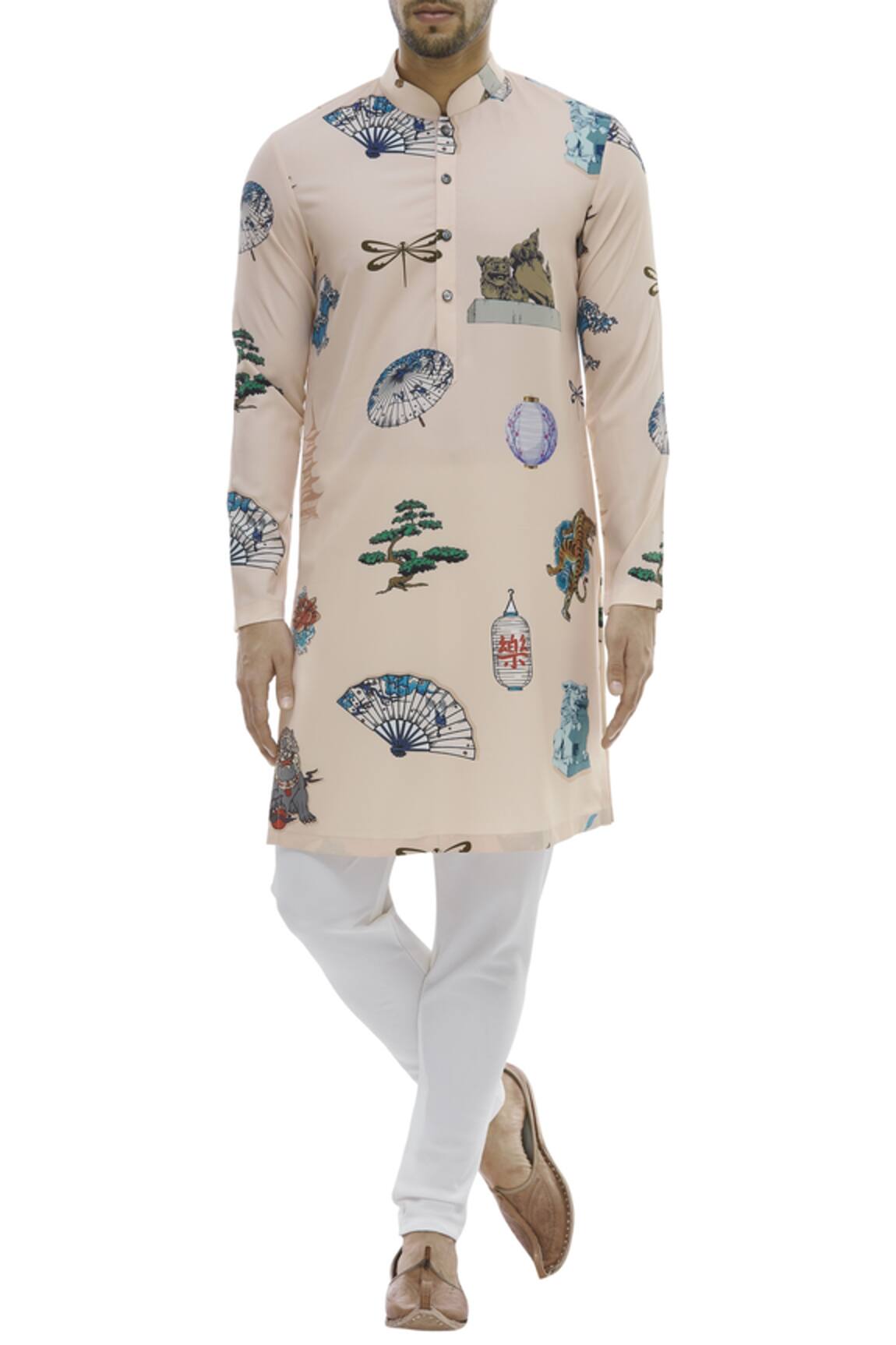 Nautanky Printed Kurta Set 