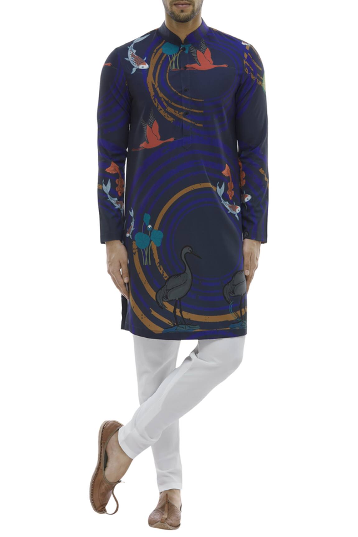 Nautanky Printed Kurta Set 