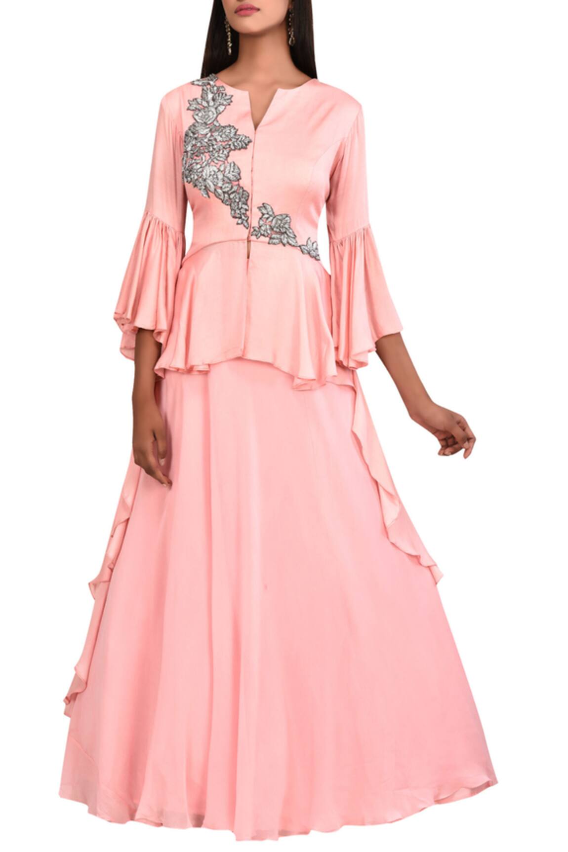 Arihant Rai Sinha Asymmetric Kurta Lehenga Set