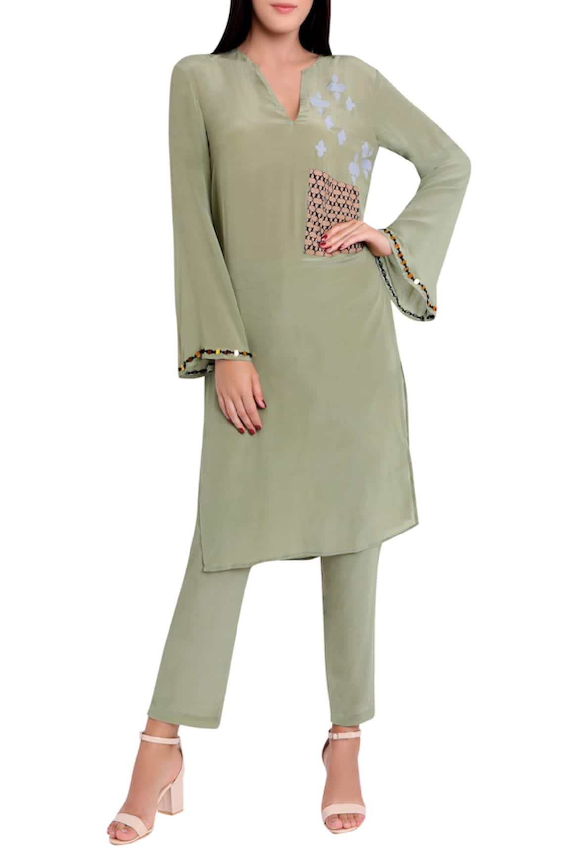 Natasha J Straight Kurta Set