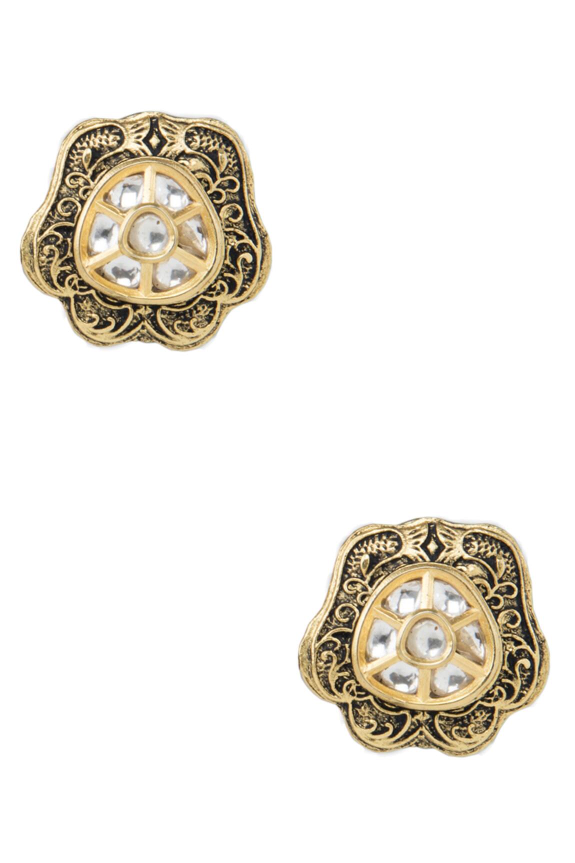 Auraa Trends Kundan Studs