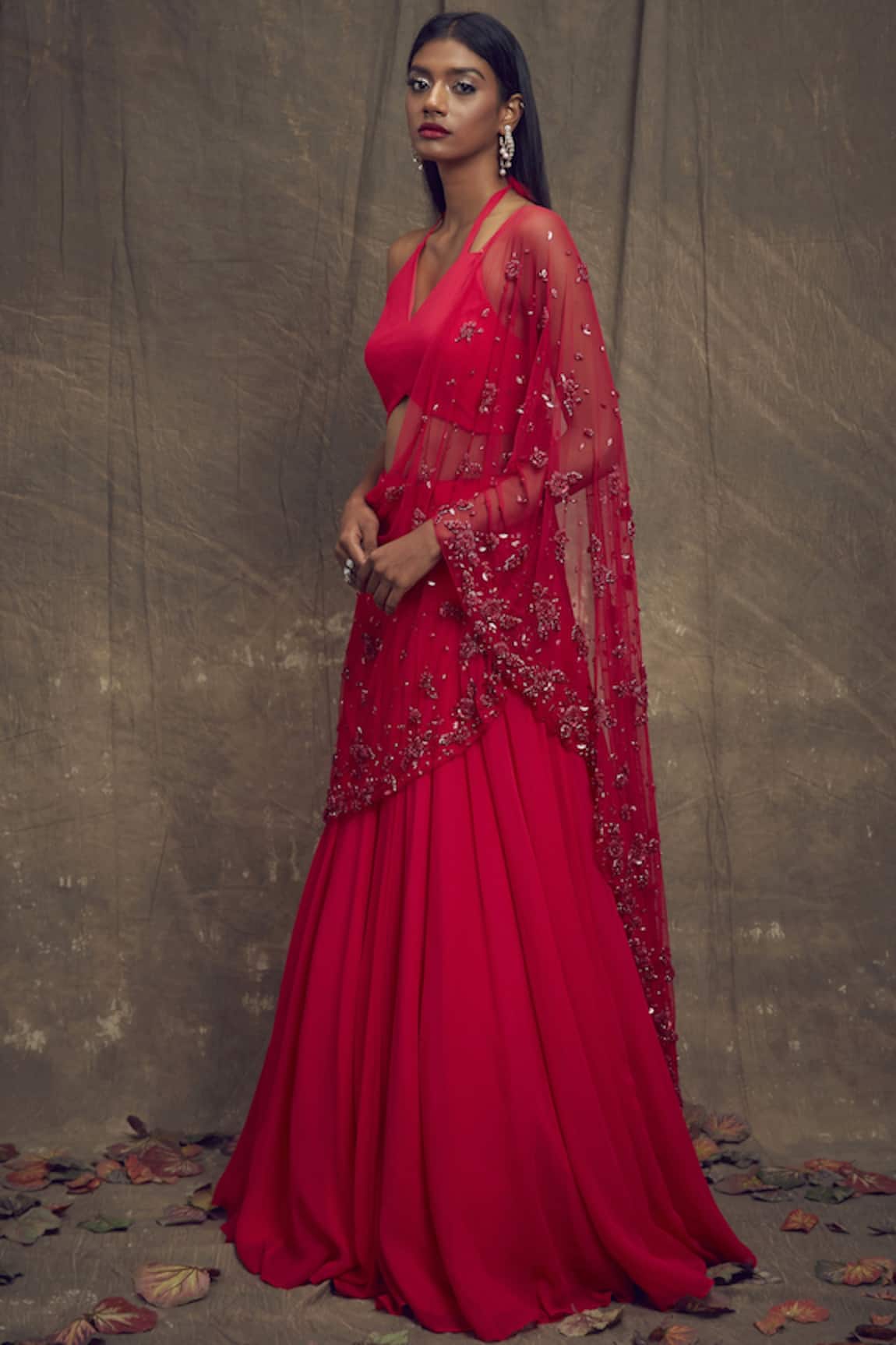 Shloka Khialani Embellished Lehenga Set