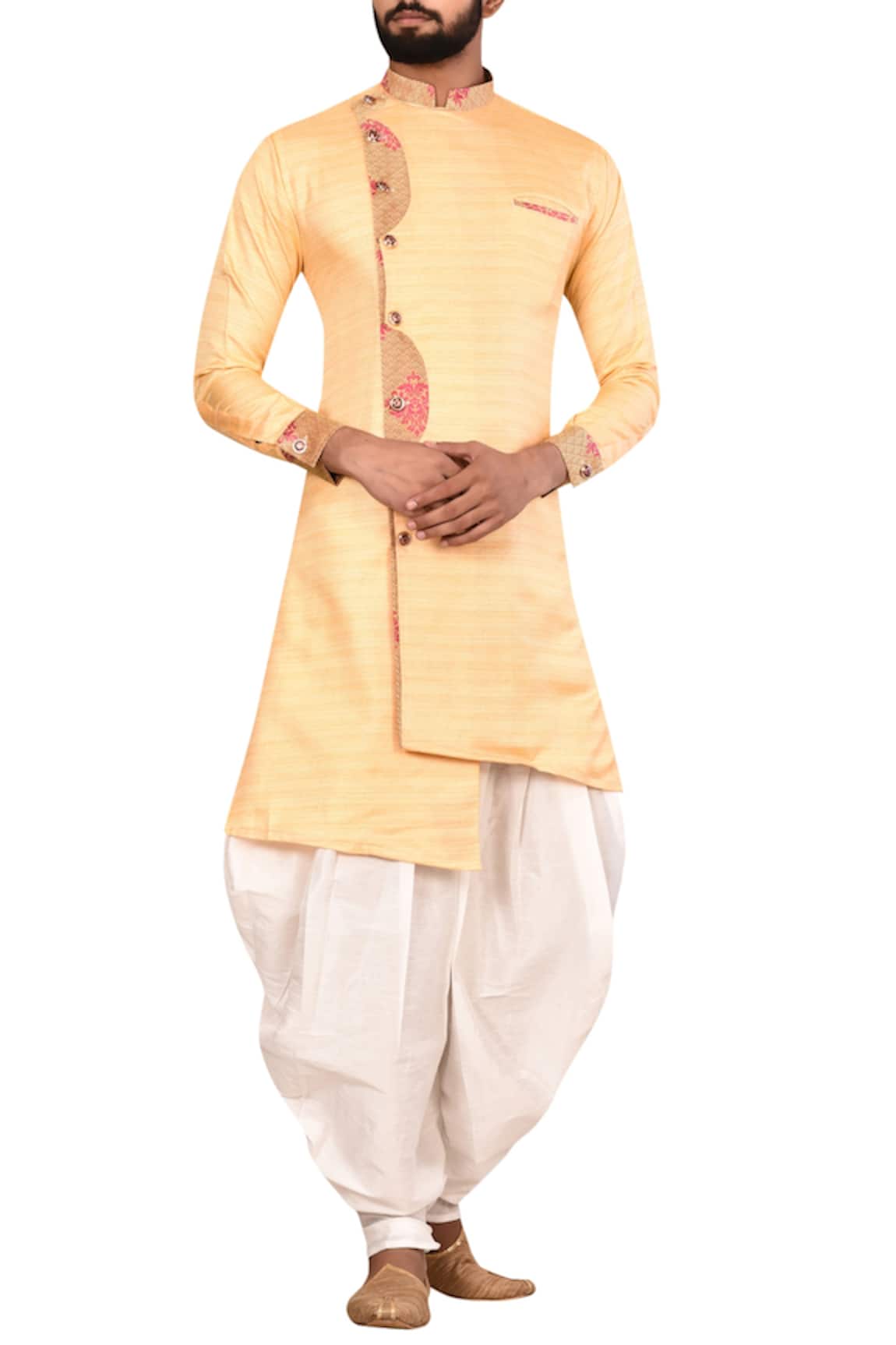 Arihant Rai Sinha Silk Kurta Pant Set